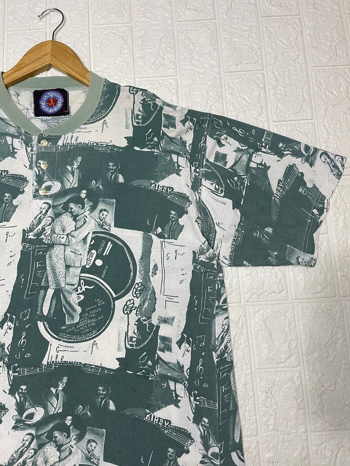 Band Tees Vintage Music Jazz Full Print Size US L / EU 52-54 / 3 - 21 Thumbnail