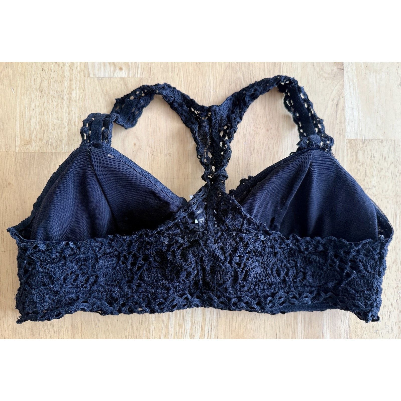 Other Maurices Womens Size Large Pullover Padded Lace Bralette Blk Size ONE SIZE - 3 Thumbnail