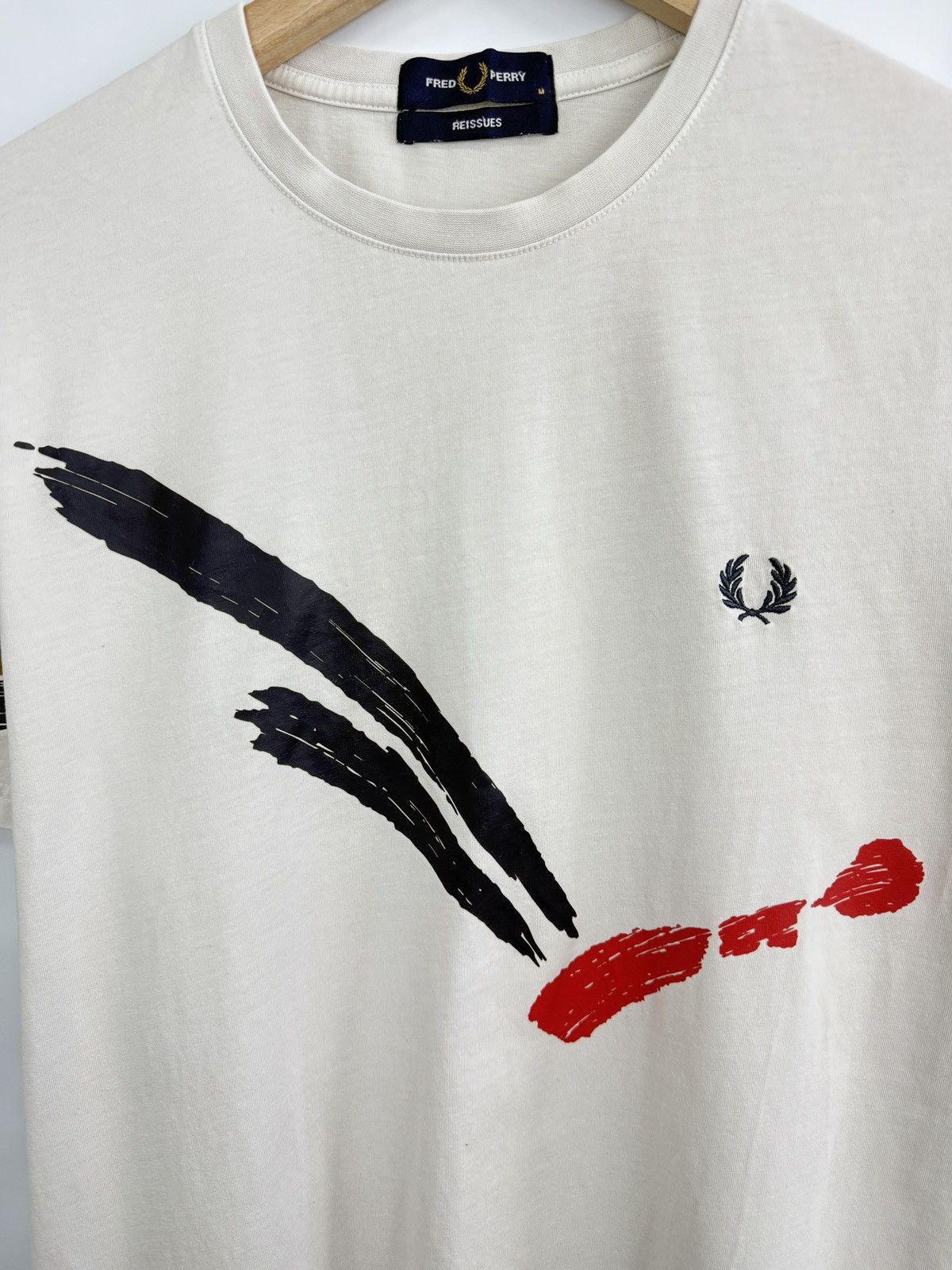 Fred Perry × Vintage 🇺🇸 Vintage Y2K Fred Perry Art T-Shirt Retro Rare Hype Size US M / EU 48-50 / 2 - 5 Thumbnail