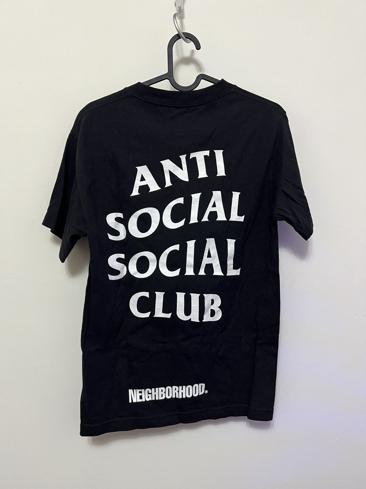 Anti Social Social Club × Neighborhood anti social social club X neighborhood logo black tee Size US S / EU 44-46 / 1 - 2 Thumbnail