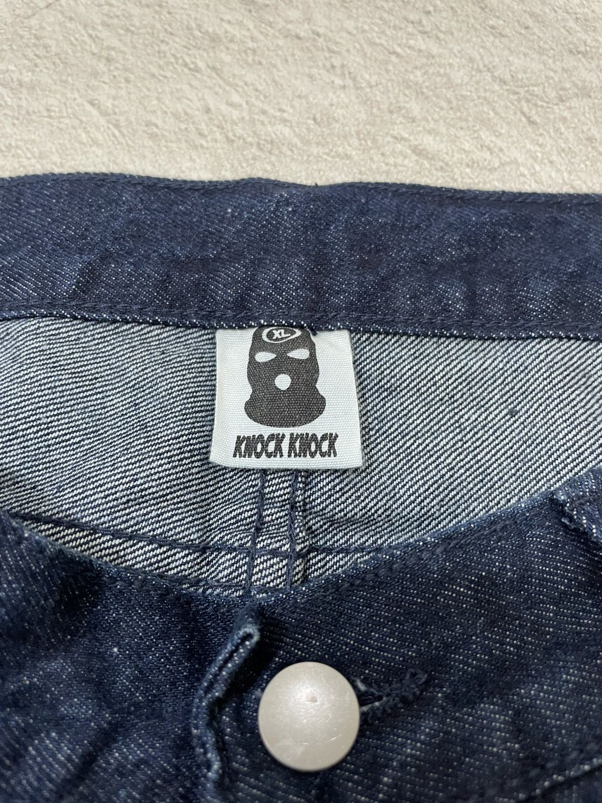 Japanese Brand 00s Disney Oogie Boogie Graphic Denim Rare Y2K Japanese Size US 35 - 5 Thumbnail