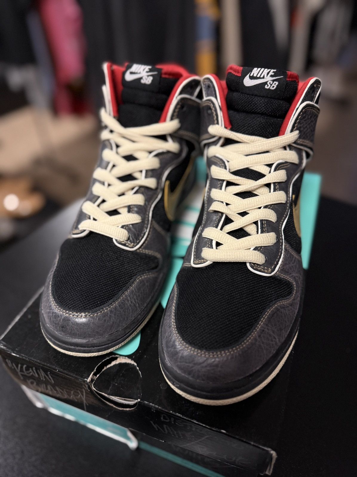 Nike Size 11 - Nike Dunk SB High Marshall Amps 2008 (313171-071) Size US 11 / EU 44 - 5 Thumbnail