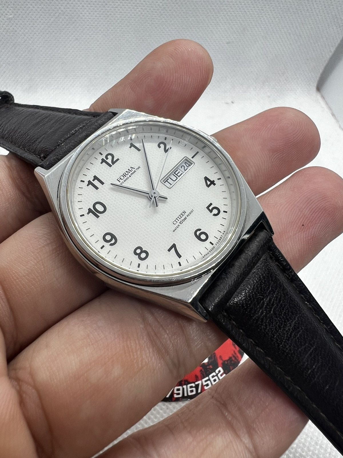 Citizen × Vintage Vintage Citizen Forma 5500-F51405 Quartz Watch Size ONE SIZE - 3 Thumbnail