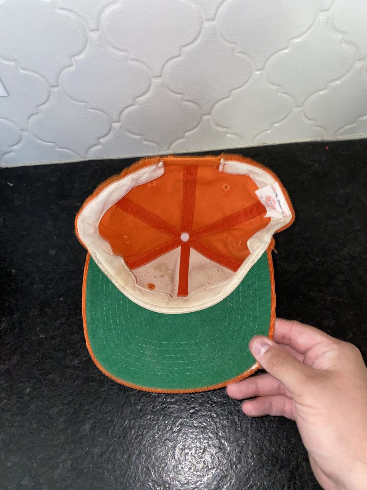 The Game Vintage 80s Syracuse orangemen corduroy snapback Size ONE SIZE - 3 Thumbnail