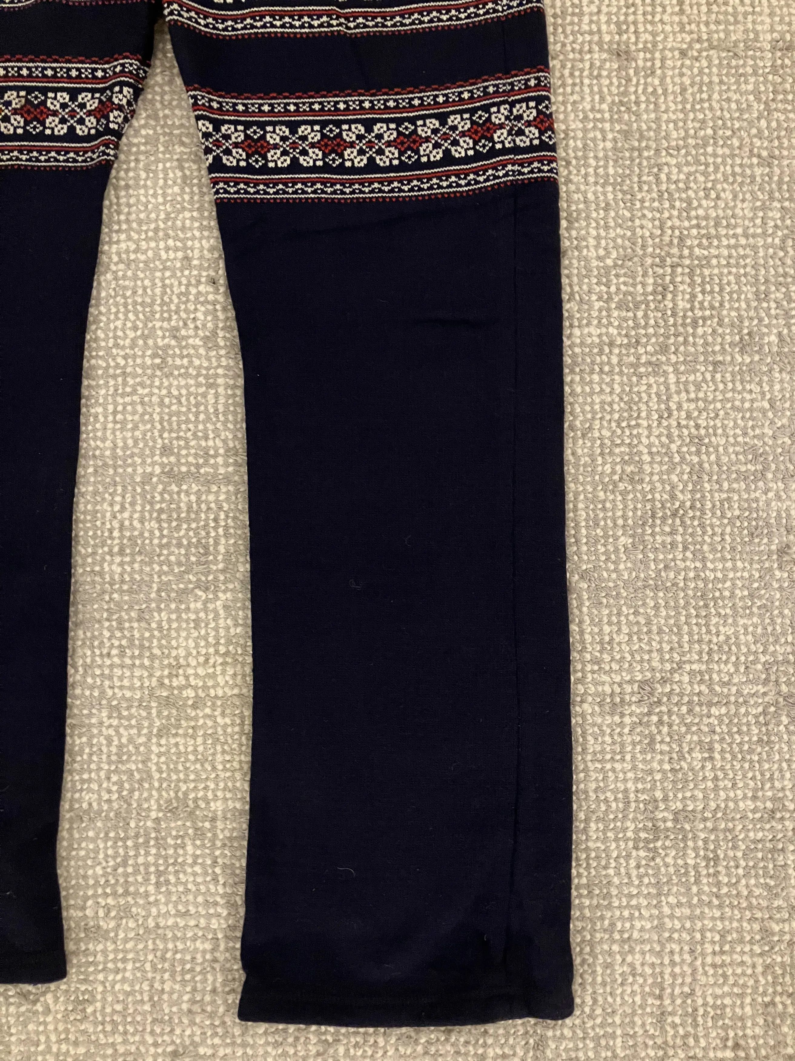 Junya Watanabe AD2003 Junya Watanabe Nordic Knit Wool Pants Size US 32 / EU 48 - 4 Thumbnail