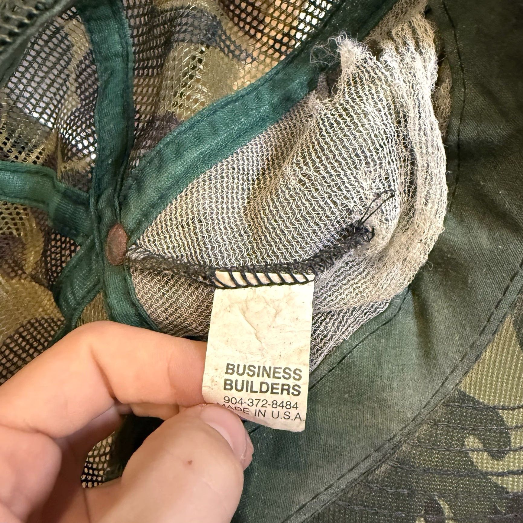 Vintage VINTAGE American Vintage Hat Snapback Green Gun Leaf Pistol Rifle Farm 80s USA Dad Gear Adjustable Unisex Adults Size ONE SIZE - 6 Thumbnail