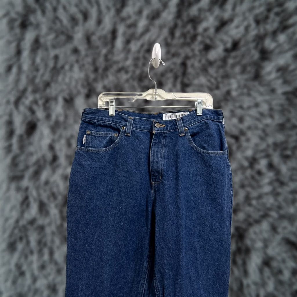 Carhartt VINTAGE Carhartt Jeans 34x32 Mens Blue Denim 100% Cotton Relaxed Fit Workwear 381-83 Size US 34 / EU 50 - 1 Thumbnail