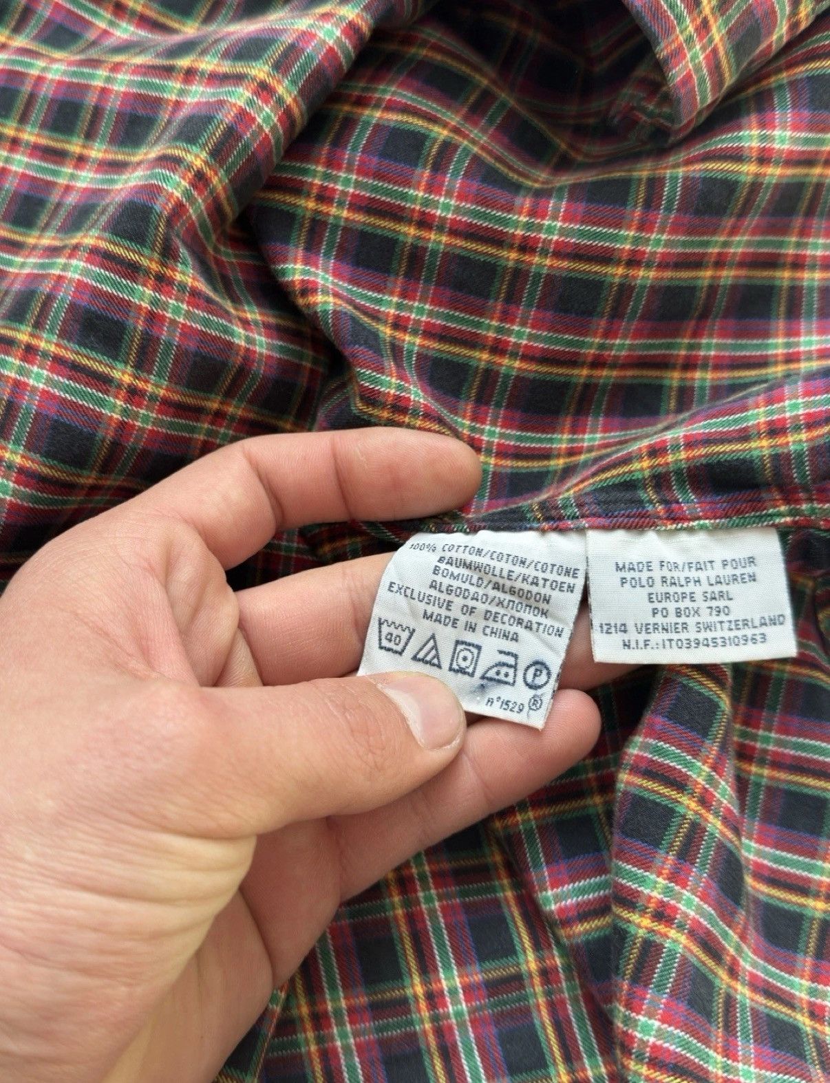 Polo Ralph Lauren Vintage Ralph Lauren Checked Multi Button Up Shirt Men’s Size US L / EU 52-54 / 3 - 6 Thumbnail