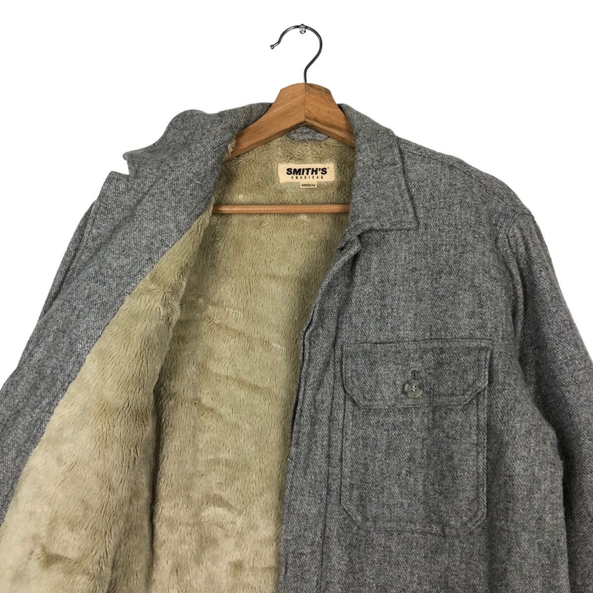 Japanese Brand 🔥Vintage Biker Jacket Smiths’s American Mink Fur Lining Size US M / EU 48-50 / 2 - 12 Thumbnail