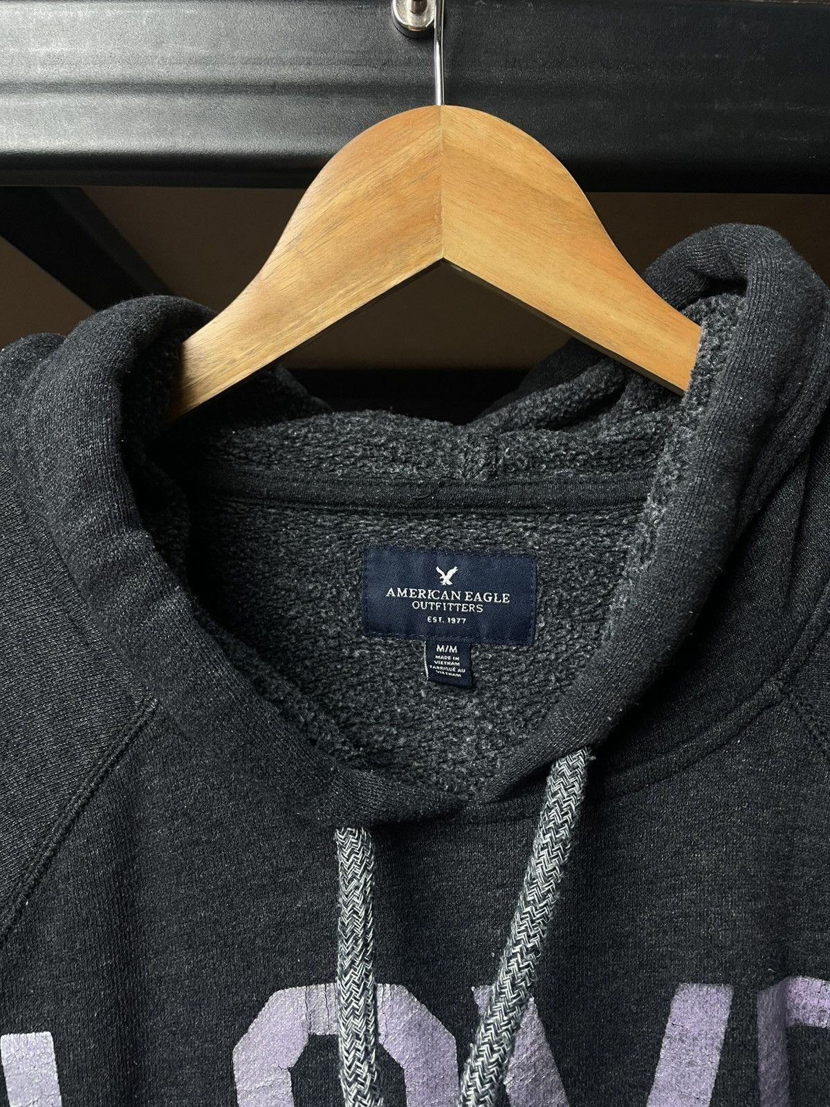 American Eagle Outfitters American Eagle Outfitters gray pullover hoodie Size M / US 6-8 / IT 42-44 - 4 Thumbnail