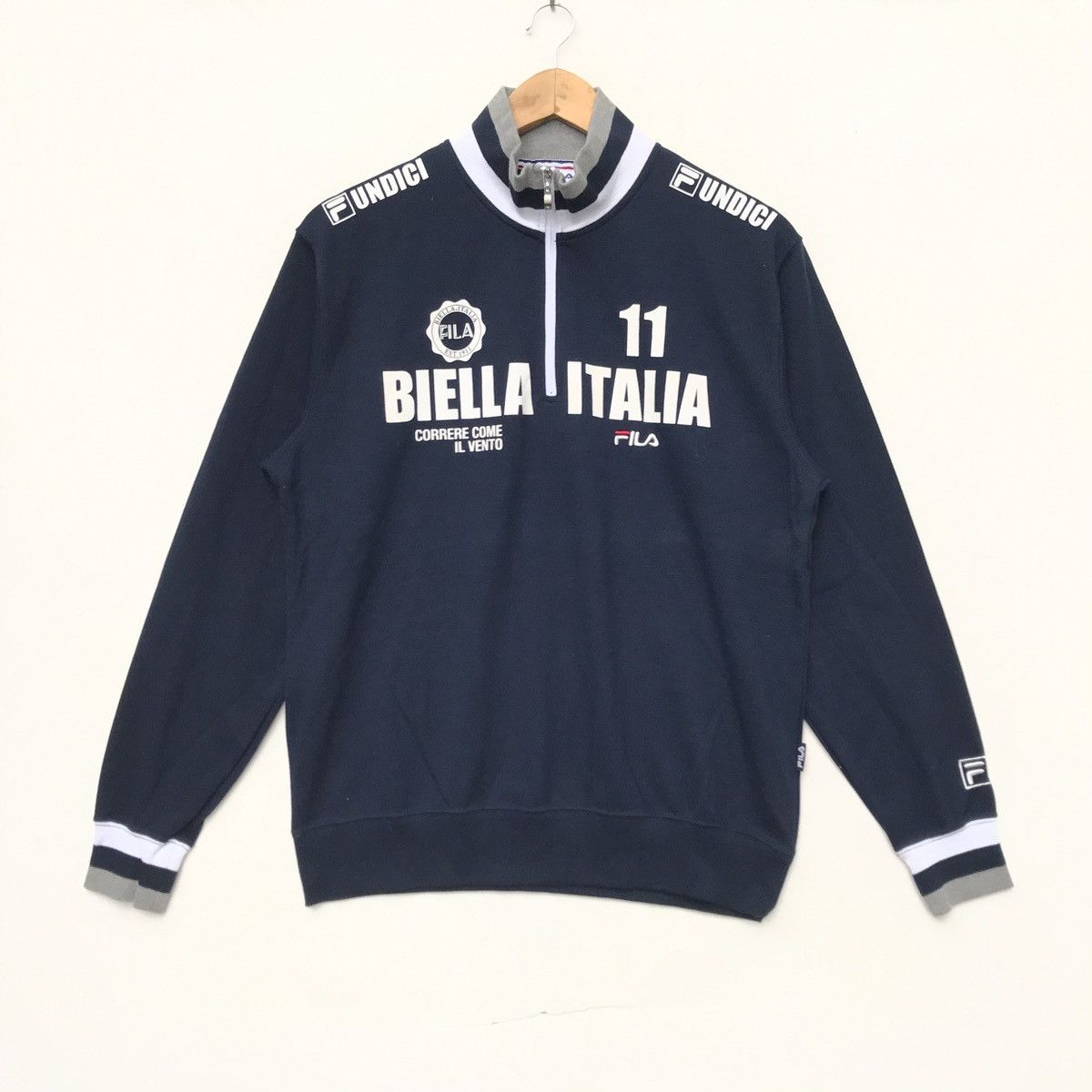 Fila × Vintage Fila sweatshirt Logo Size US M / EU 48-50 / 2 - 1 Thumbnail
