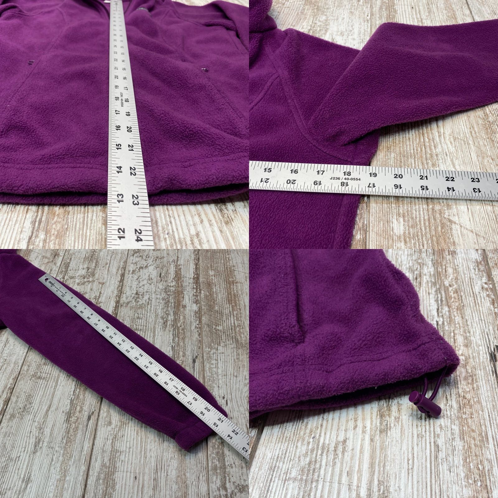 Vintage VINTAGE: No — discard. Columbia Jacket Womens XSmall Plum Fleece Full Zip Up Sweater Sweatshirt 7536 Size XS / US 0-2 / IT 36-38 - 8 Thumbnail