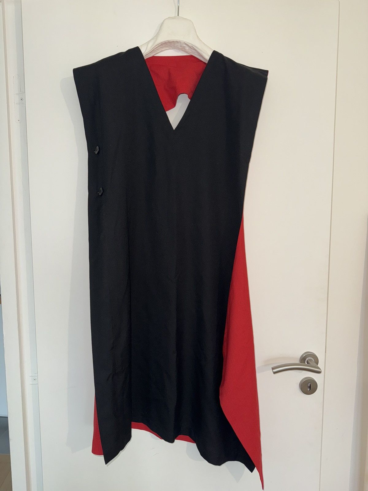 Issey Miyake Issey Miyake Reversible Dress – Sculptural Black & Red (rare Size M / US 6-8 / IT 42-44 - 1 Thumbnail