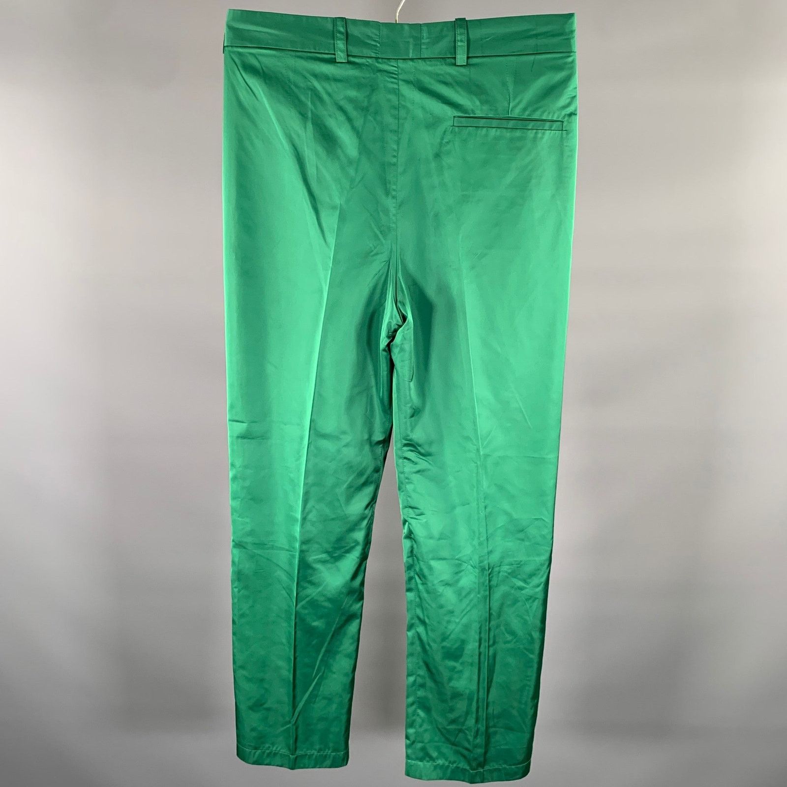 Other CARLOTA BARRERA Size 31 Green Polyester Dress Pants Size US 31 - 2 Thumbnail