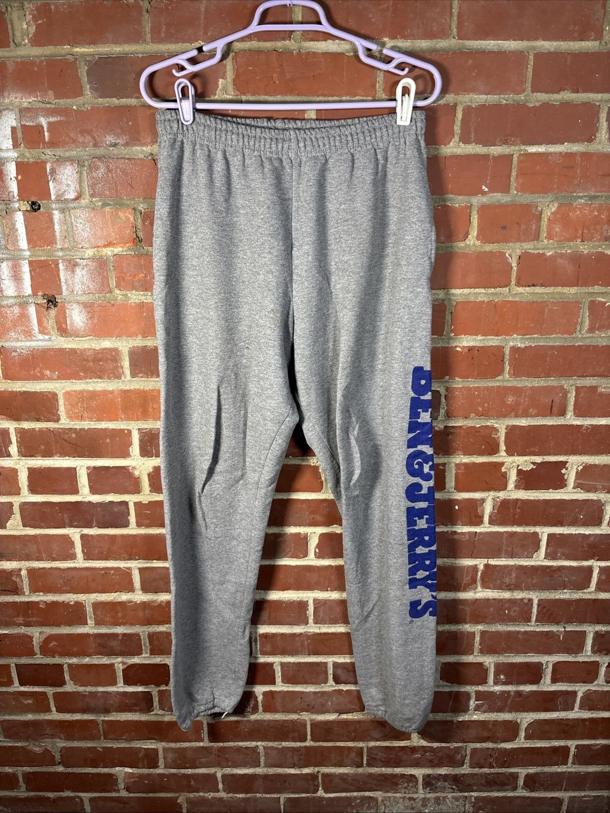 Jerzees Vintage Drawstring Sweatpants Ben & Jerry's Ice Cream Sz S Size US 30 / EU 46 - 1 Thumbnail