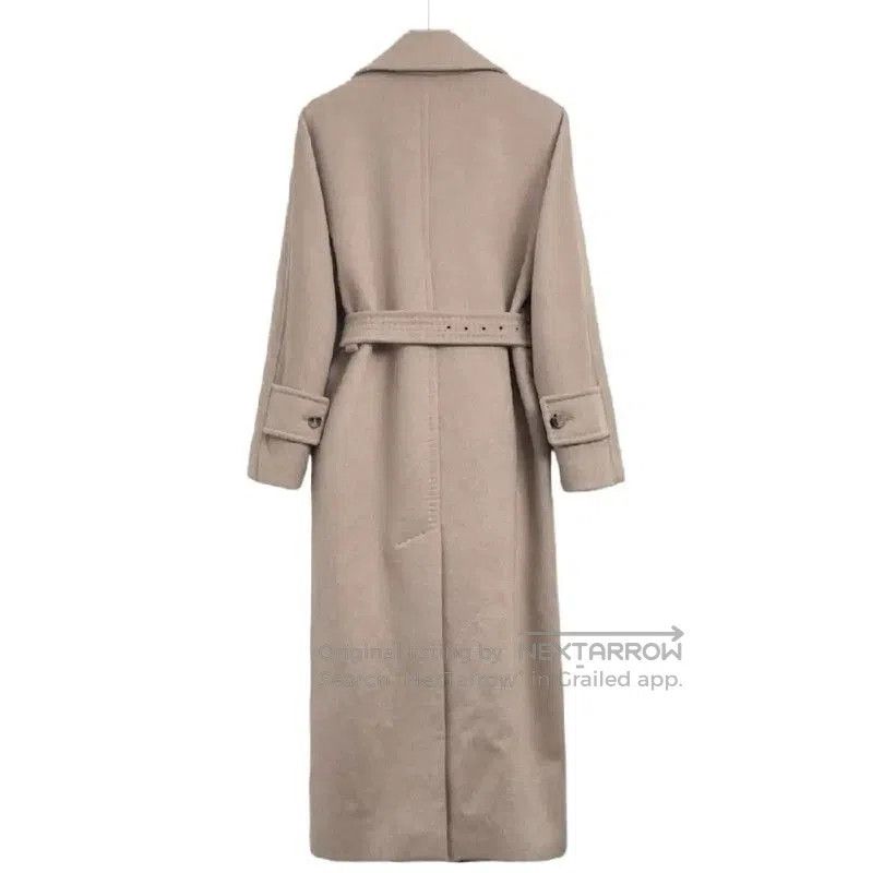 Max Mara MaxMara Women's Camel Wool Overcoat . Size M / US 6-8 / IT 42-44 - 2 Thumbnail