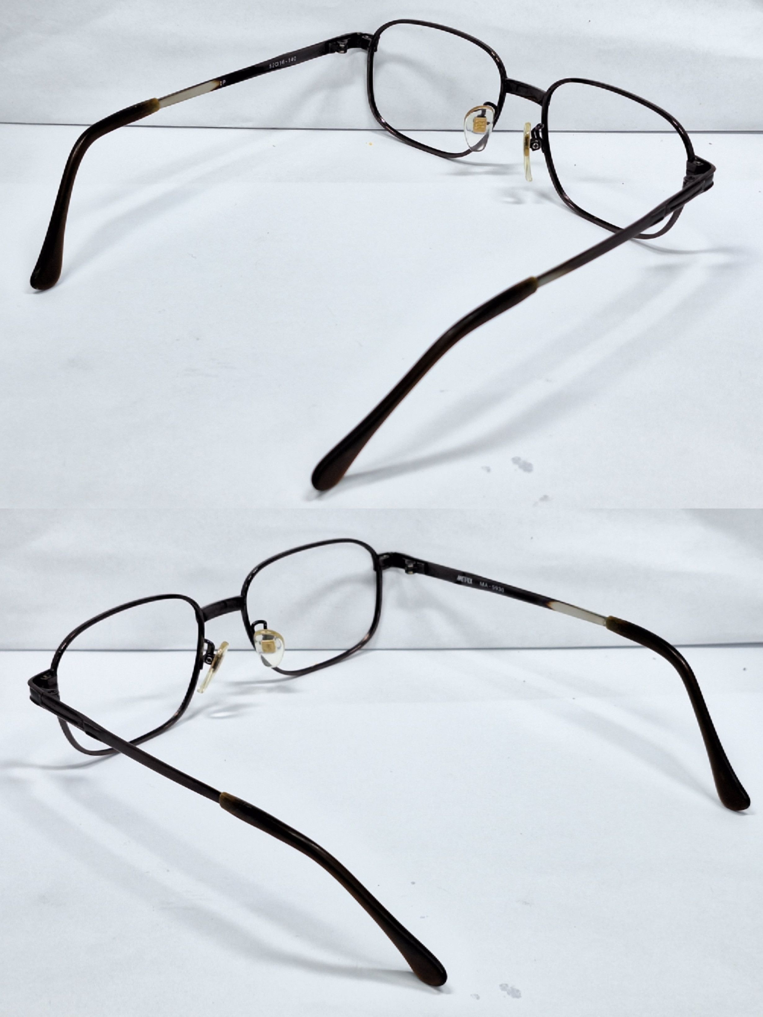 Vintage Matrix MA-5930 All Titan IP Ion Plating Glasses All Titanium Size ONE SIZE - 5 Thumbnail