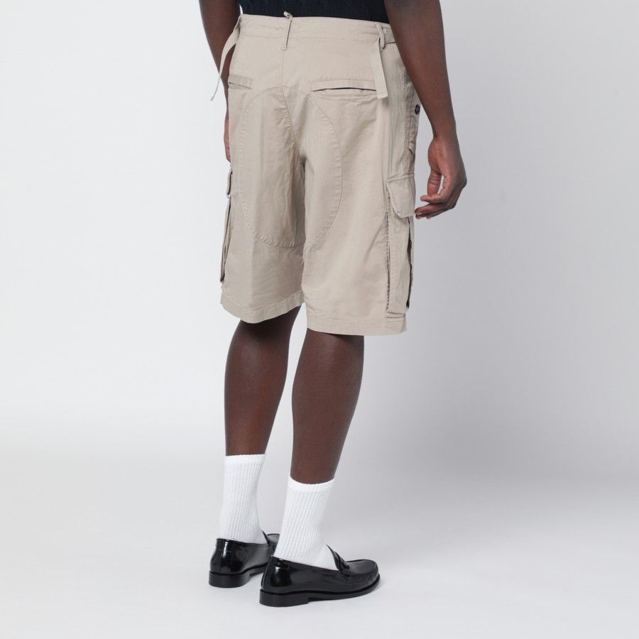 Dsquared2 o1d2blof0226 Cargo Bermuda Shorts in Beige Size US 36 / EU 52 - 4 Thumbnail