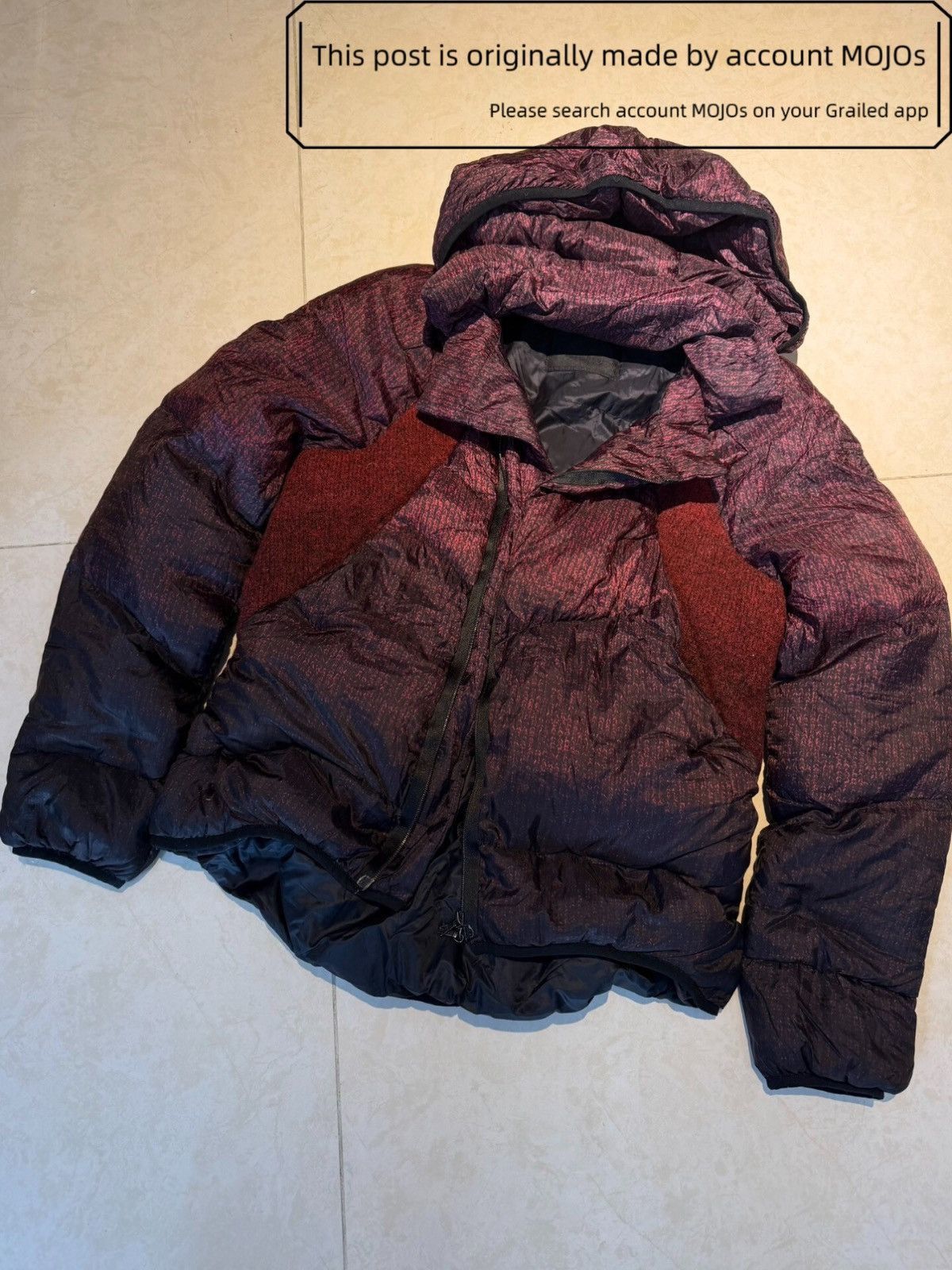 Undercover Sz 1 Undercover Pattern Laser Red Puffer Jacket mojos4718 Size US S / EU 44-46 / 1 - 1 Thumbnail