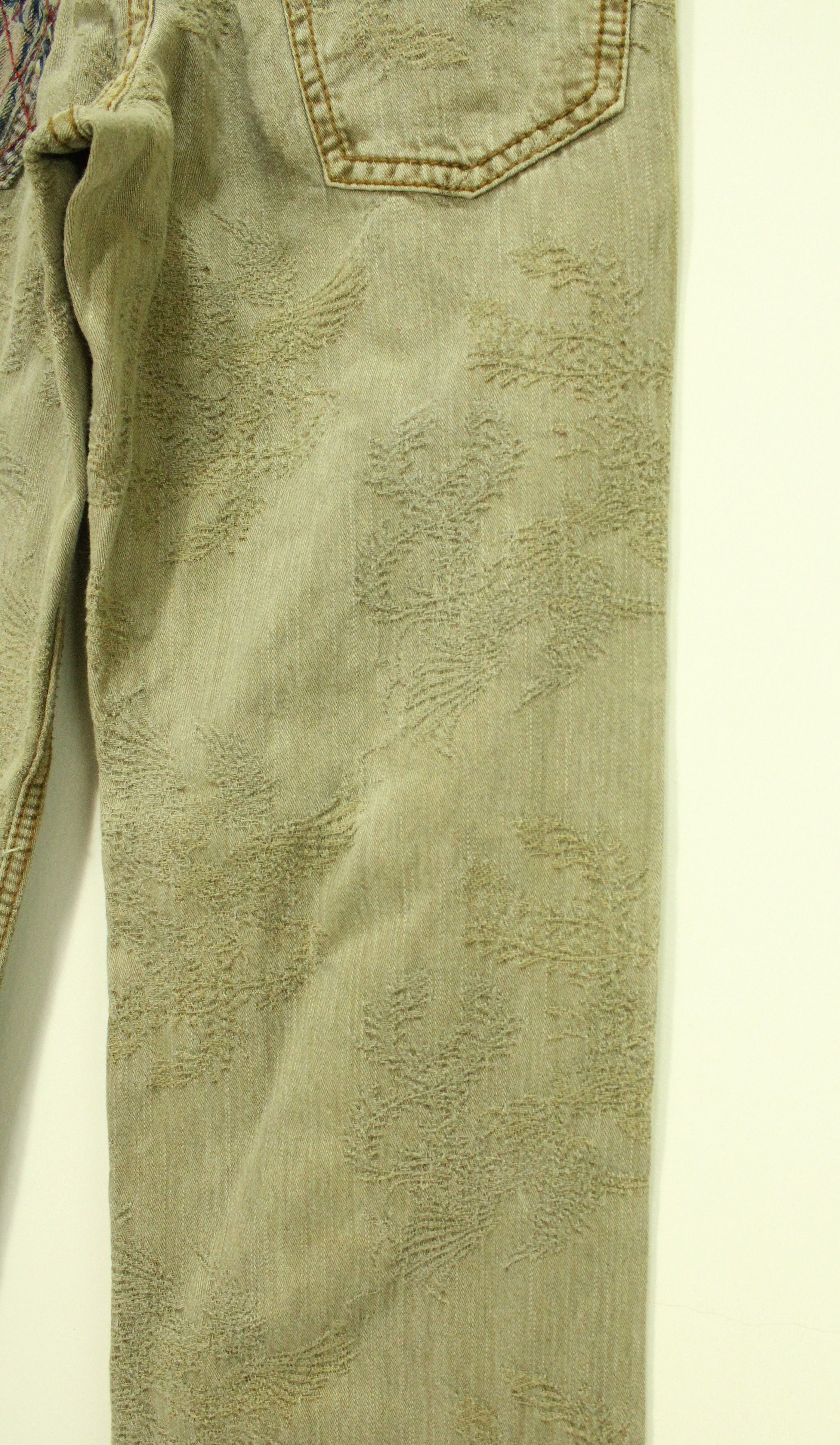 Japanese Brand Embroidered NISHIKI Denim Inspired Kapital Visvim LGB Evisu Size US 30 / EU 46 - 12 Thumbnail