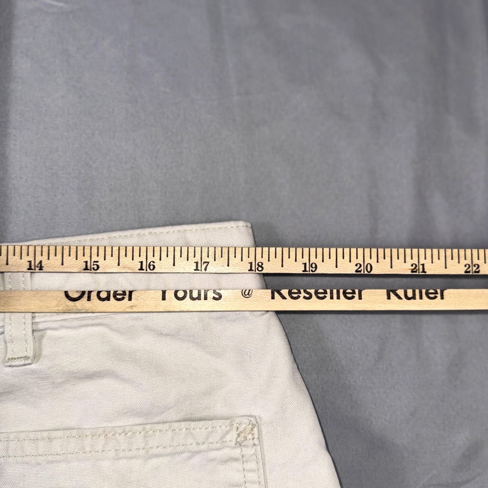 Carhartt Carhartt Shorts Mens 42 White Canvas Relaxed Fit Cargo Workwear Utility Pockets Size US 42 / EU 58 - 7 Thumbnail