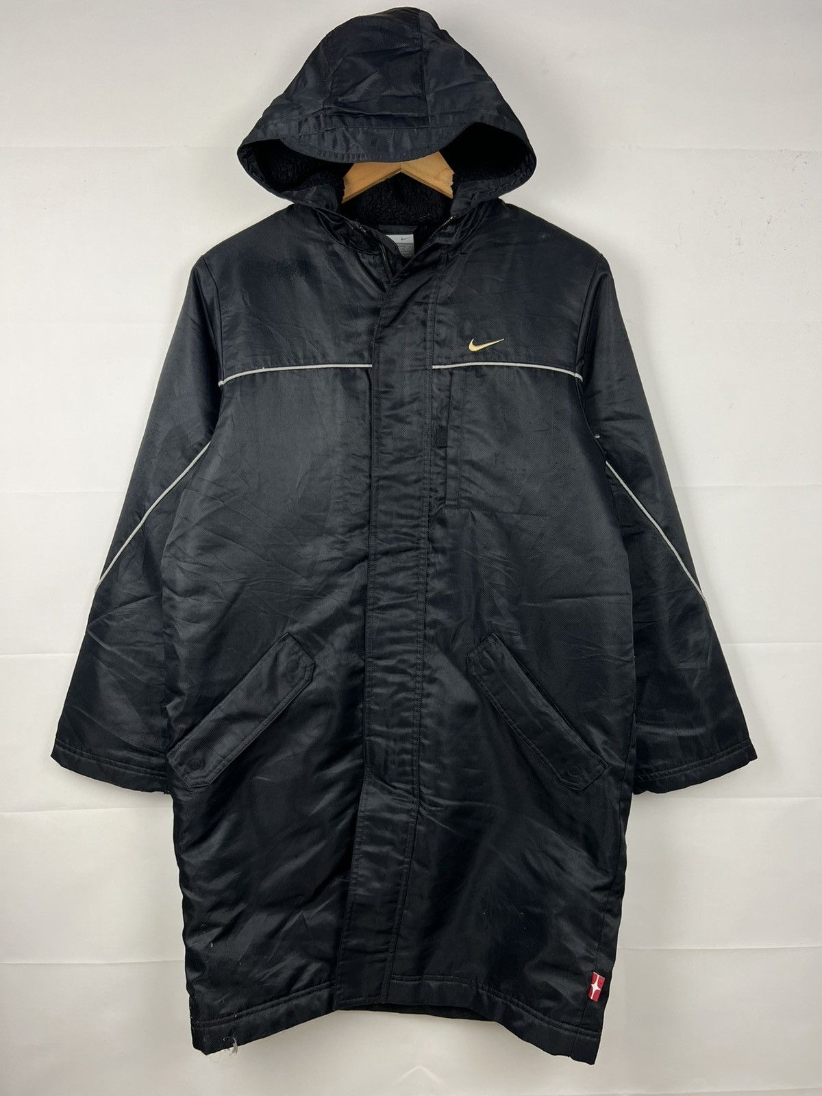 Nike Nike long rain coat jacket Size US L / EU 52-54 / 3 - 1 Thumbnail