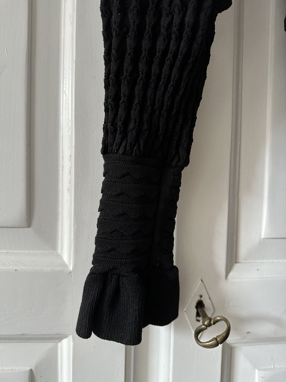 Designer × Sandro sandro black pointelle dress Size XS / US 0-2 / IT 36-38 - 9 Thumbnail