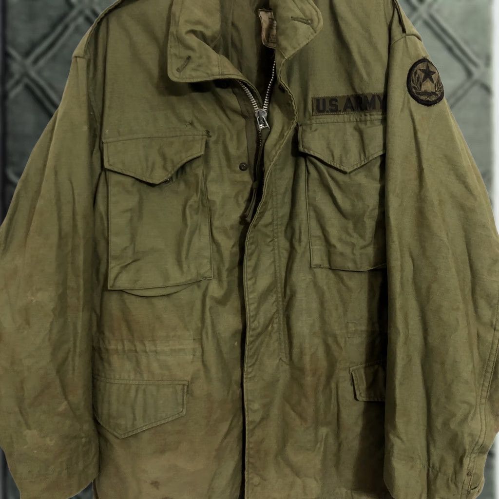 Vintage VINTAGE M-65 Field Jacket US Military Green 31” Jacket Regular Size M Men WWII Vietnam Army Size US M / EU 48-50 / 2 - 1 Thumbnail