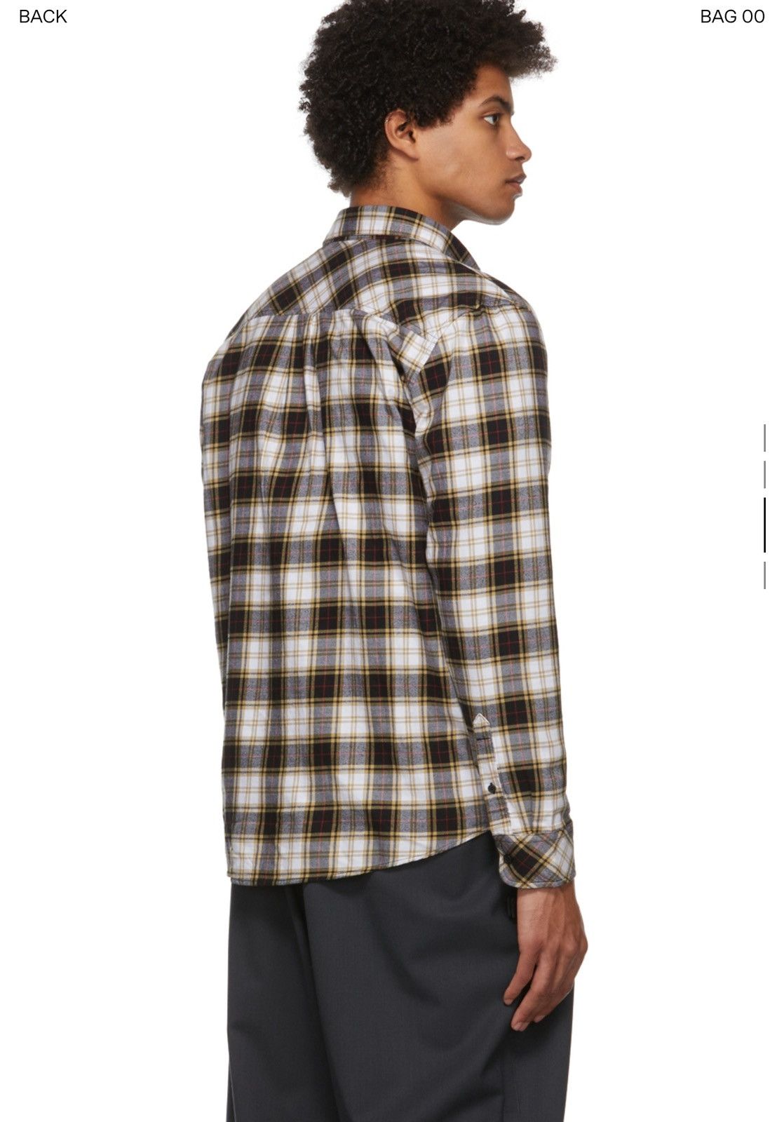 Carhartt × Carhartt Wip × Vintage Carhartt Work In Progress Black Irvin Check Flannel Shirt Size US L / EU 52-54 / 3 - 2 Thumbnail