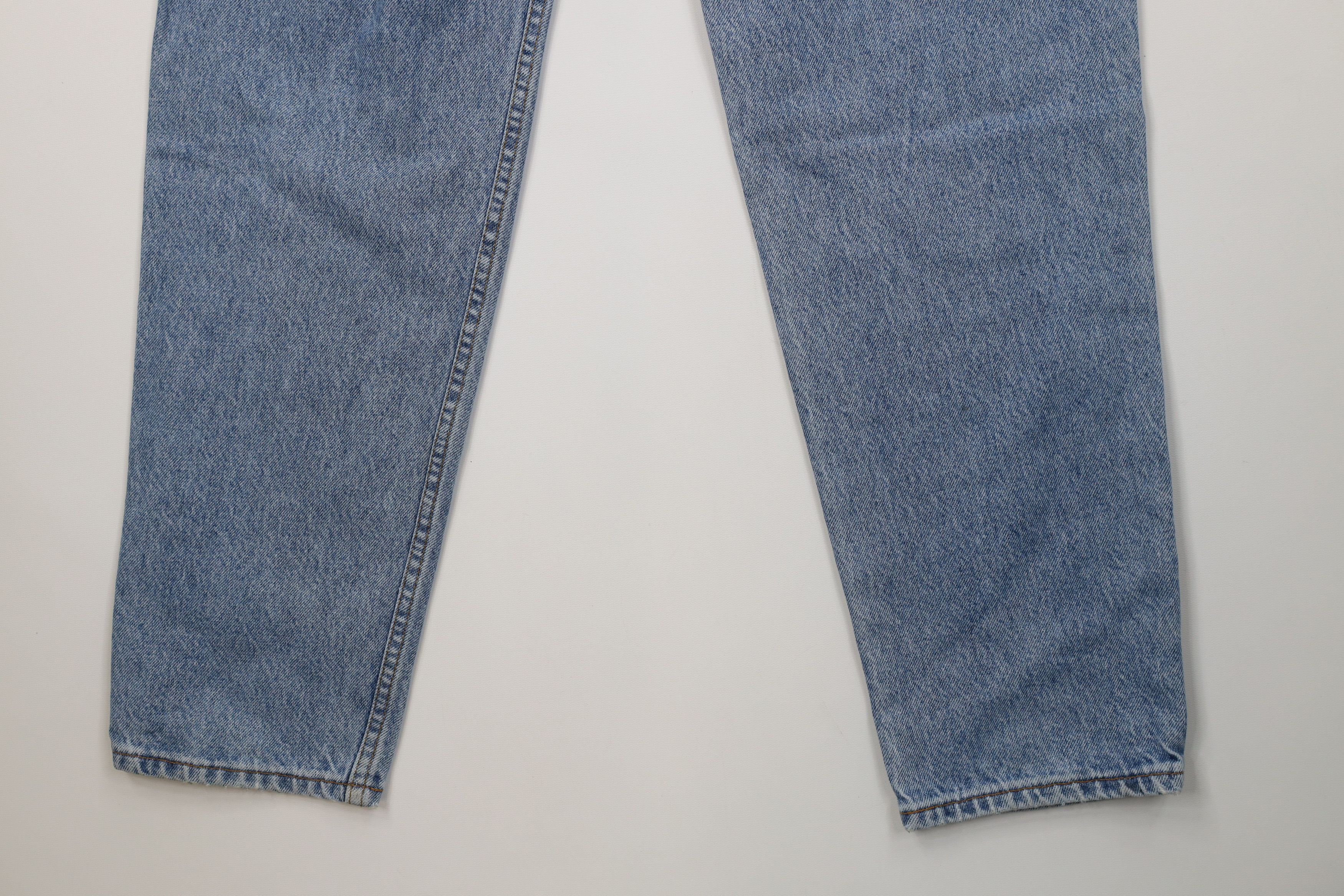 Levi's Vintage 90s Levis 550 Orange Tab Tapered Leg Denim Jeans Size US 31 - 13 Thumbnail