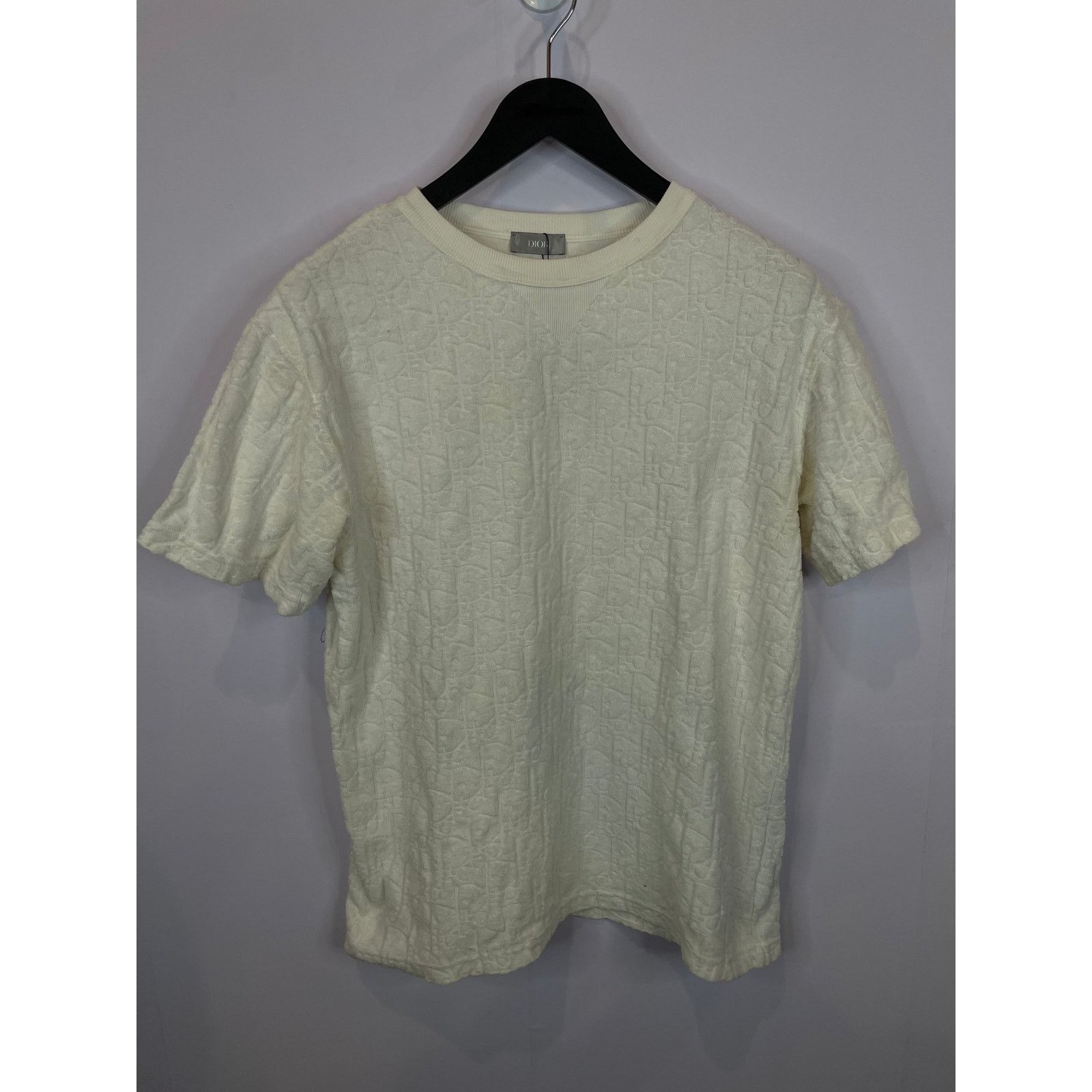 Dior Dior Towel Tee White Used XS Size US XS / EU 42 / 0 - 1 Thumbnail