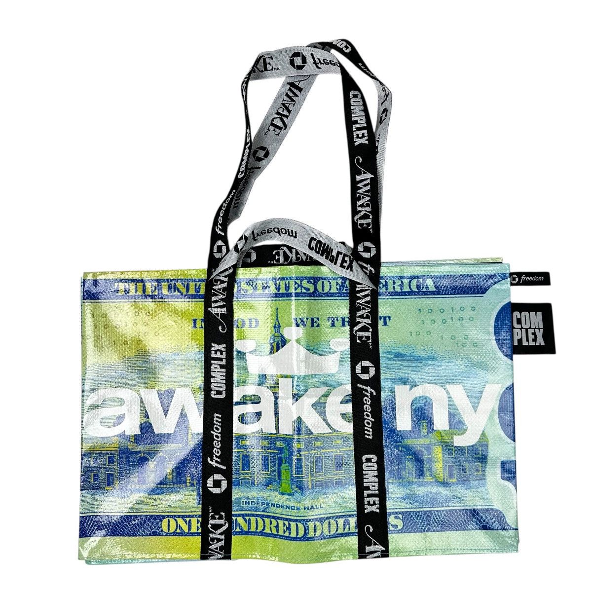 Awake NY Awake NY x Complexcon Las Vegas 2025 Chase Freedom Tote Bag Size ONE SIZE - 3 Thumbnail