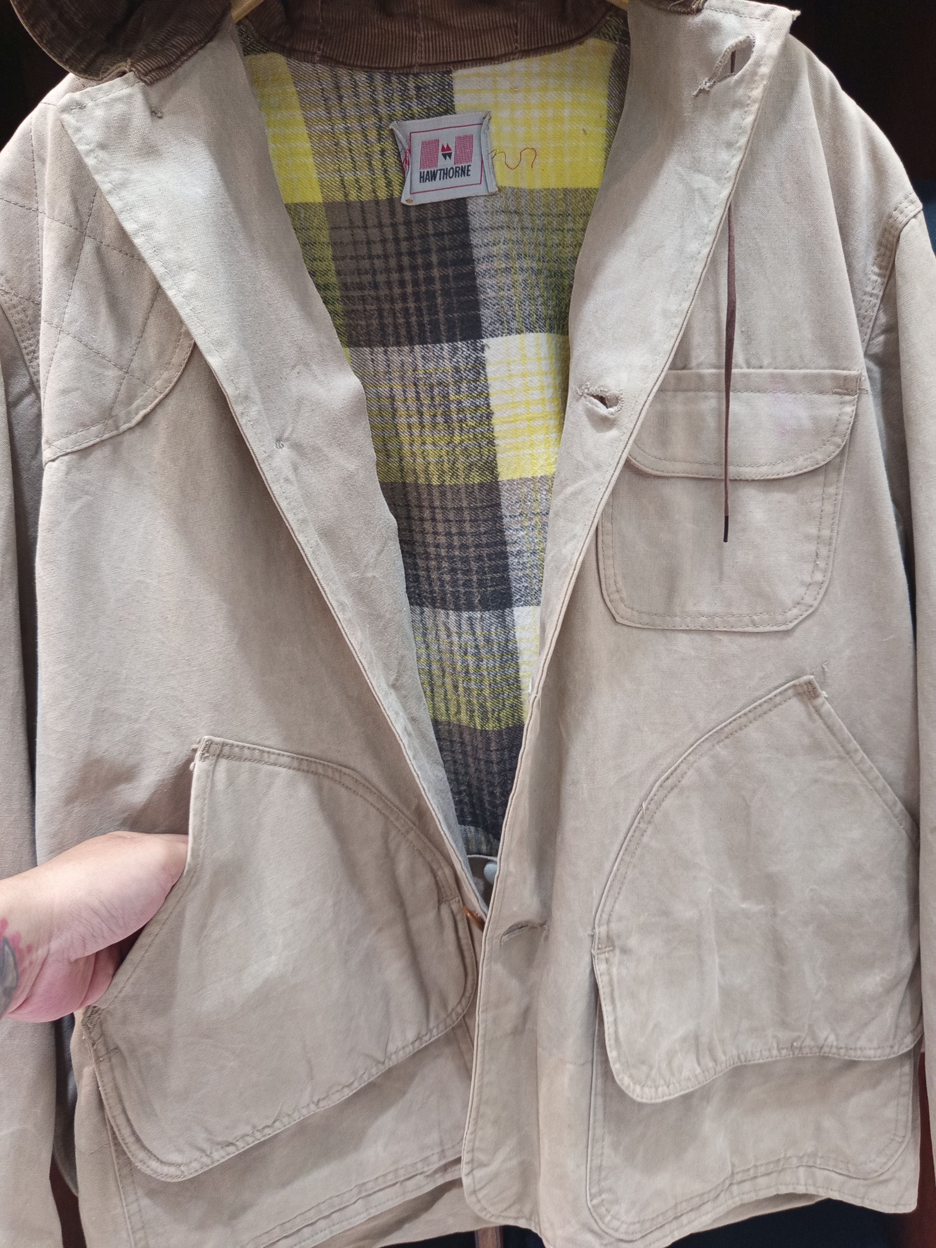 Vintage 1970s Hawthorne Hunting Jacket Size US L / EU 52-54 / 3 - 13 Thumbnail