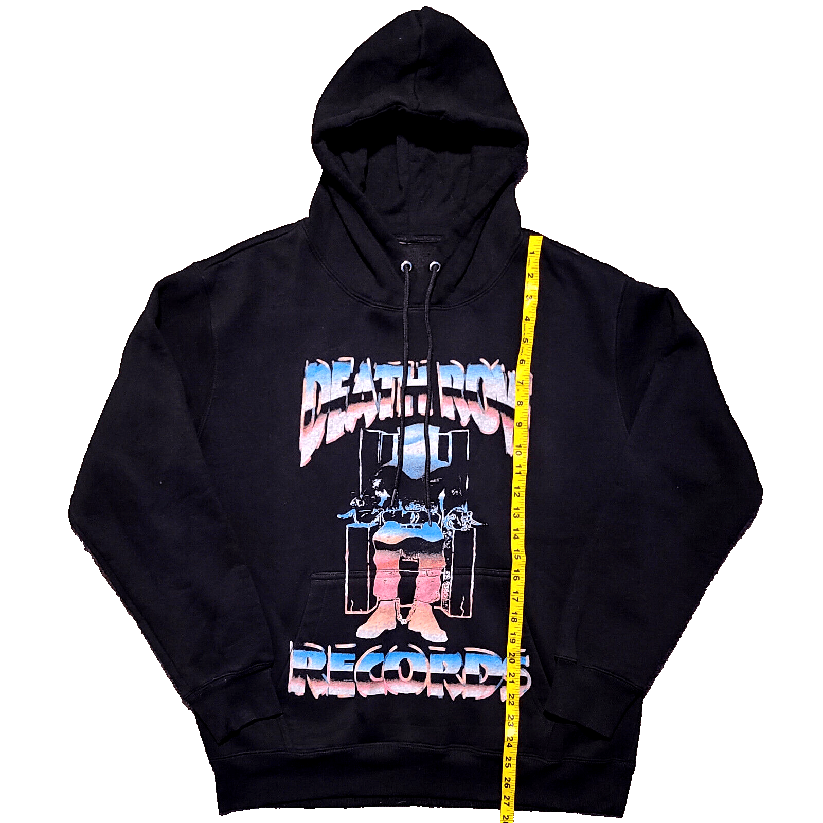 Death Row Records Retro Death Row Records Hoodie - Size: L Size US L / EU 52-54 / 3 - 3 Thumbnail