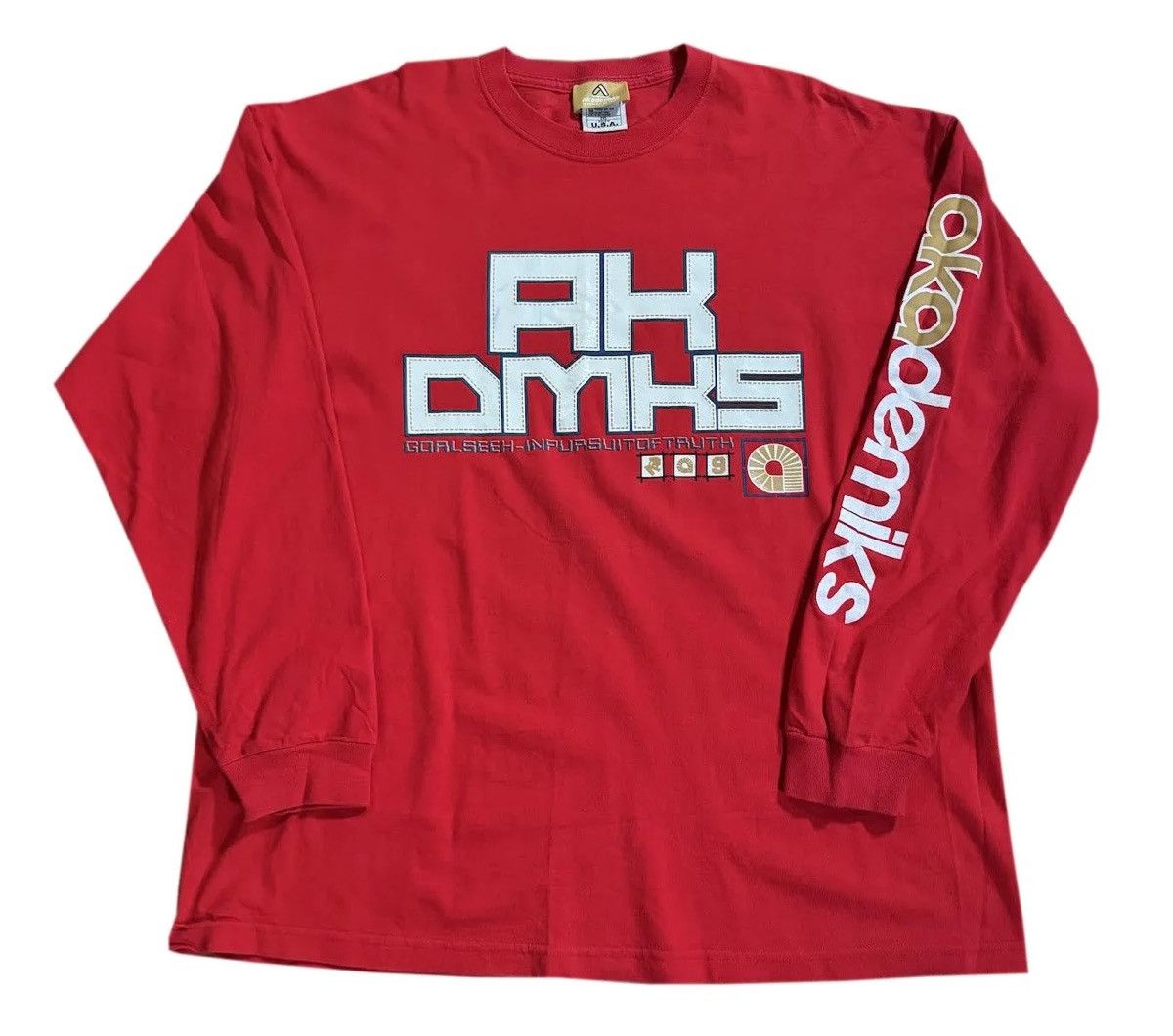 Akademiks Vintage Akademiks Long Sleeve Shirt (Size XXL) Size US XXL / EU 58 / 5 - 1 Thumbnail