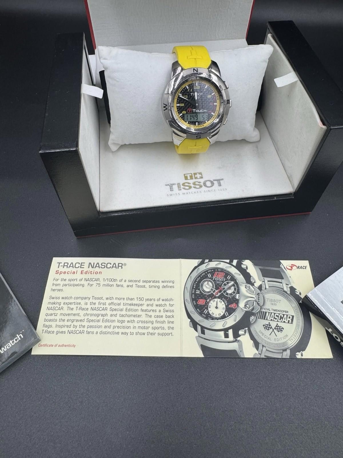Tissot Tissot T-Touch NASCAR Special Edition Titanium Case Yellow R Size ONE SIZE - 3 Thumbnail