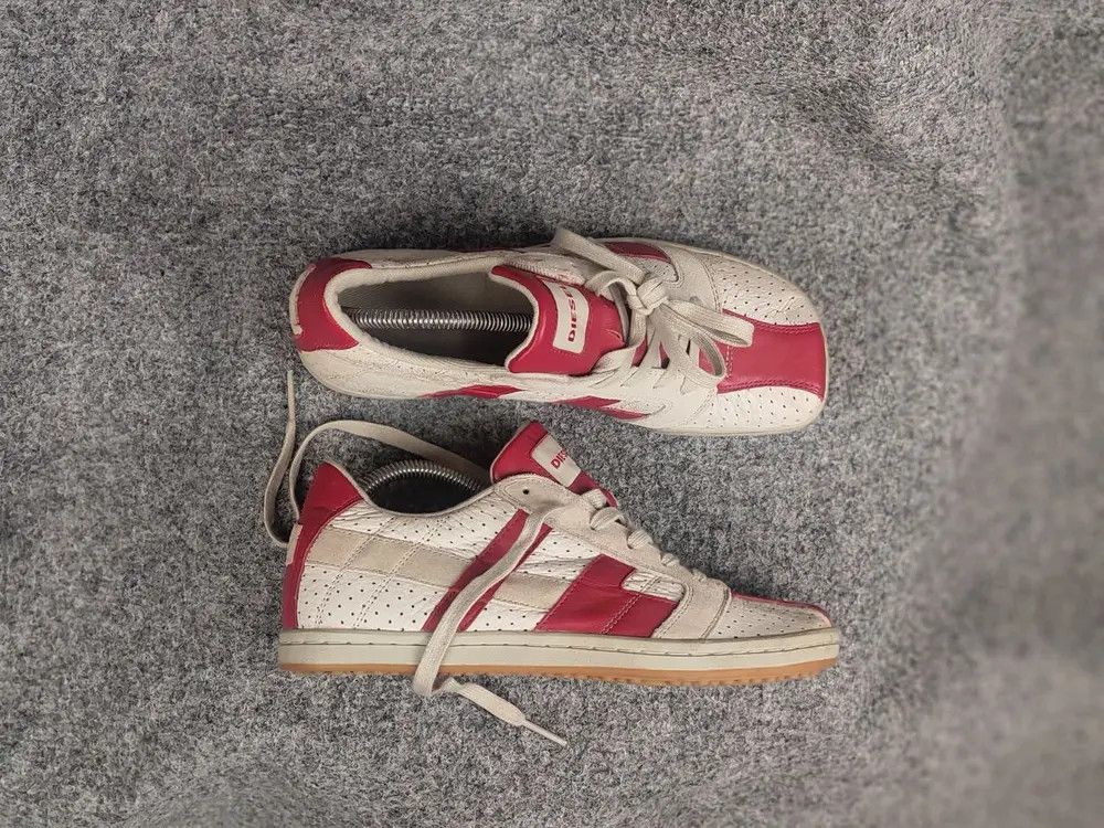 Diesel Vintage Diesel Clarita Y2K Leather square toe Sneakers Size US 9 / IT 39 - 1 Thumbnail
