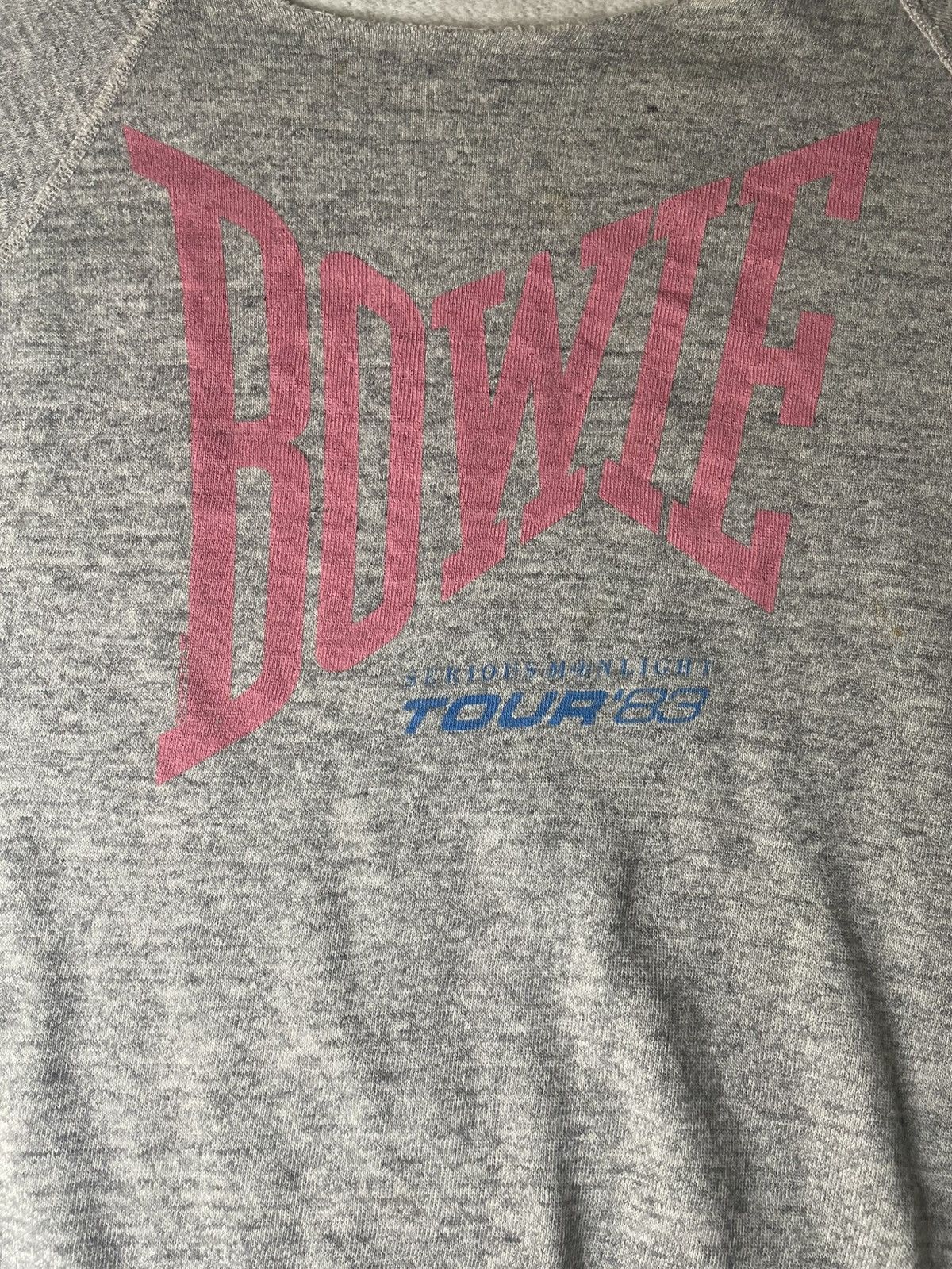 Other Vintage David Bowie Sweatshirt – Serious Moonlight Tour 1983 Size S / US 4 / IT 40 - 5 Thumbnail