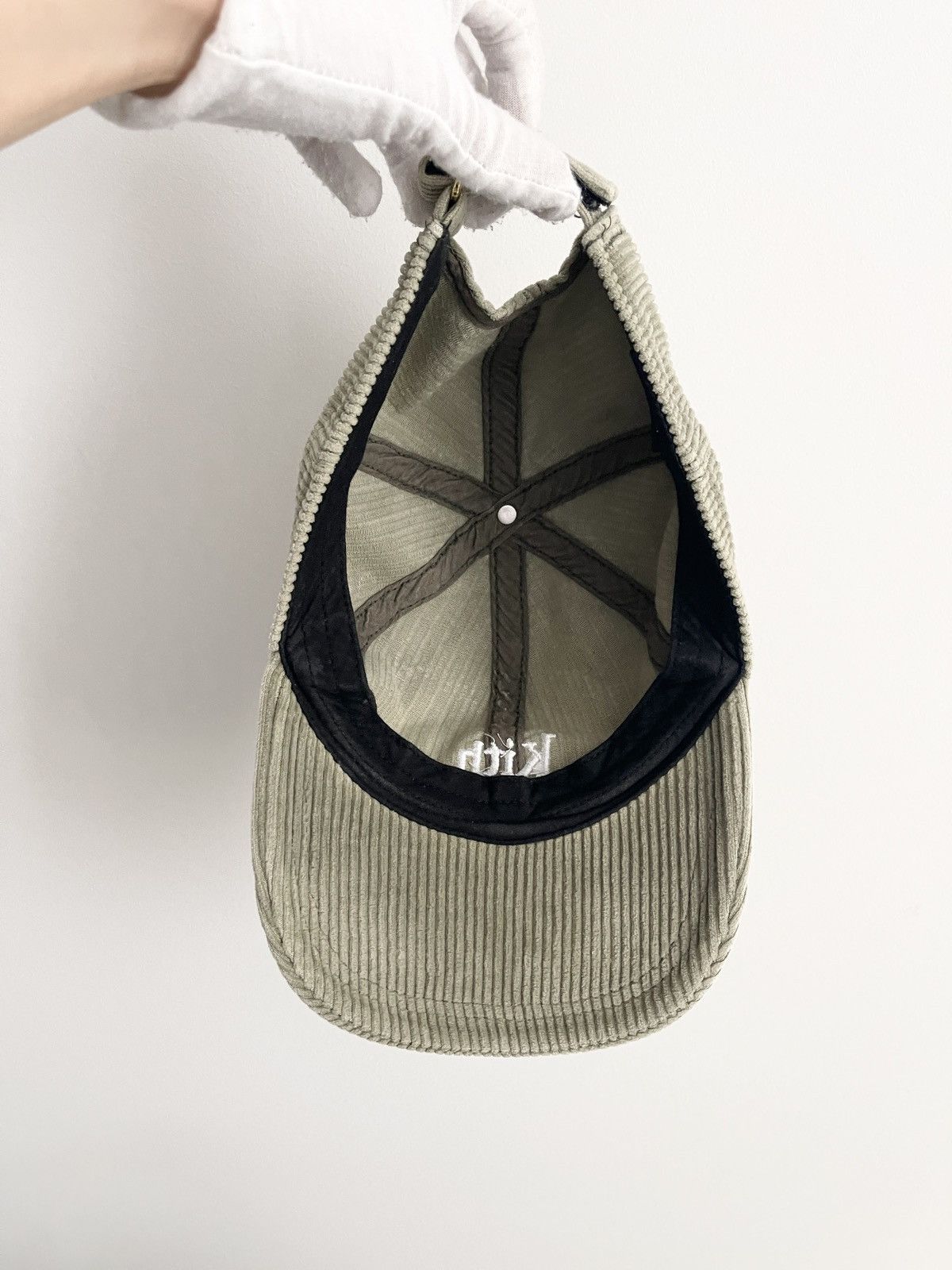 Kith × New Era STEAL! KITH Logo Corduroy Hat in Green Size ONE SIZE - 6 Thumbnail