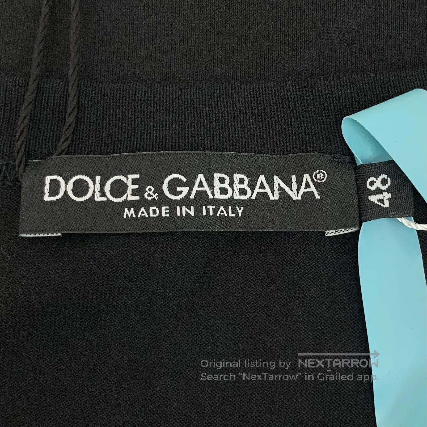 Dolce & Gabbana Dolce Gabbana Black crown bee stud design cotton crew neck Size US M / EU 48-50 / 2 - 6 Thumbnail