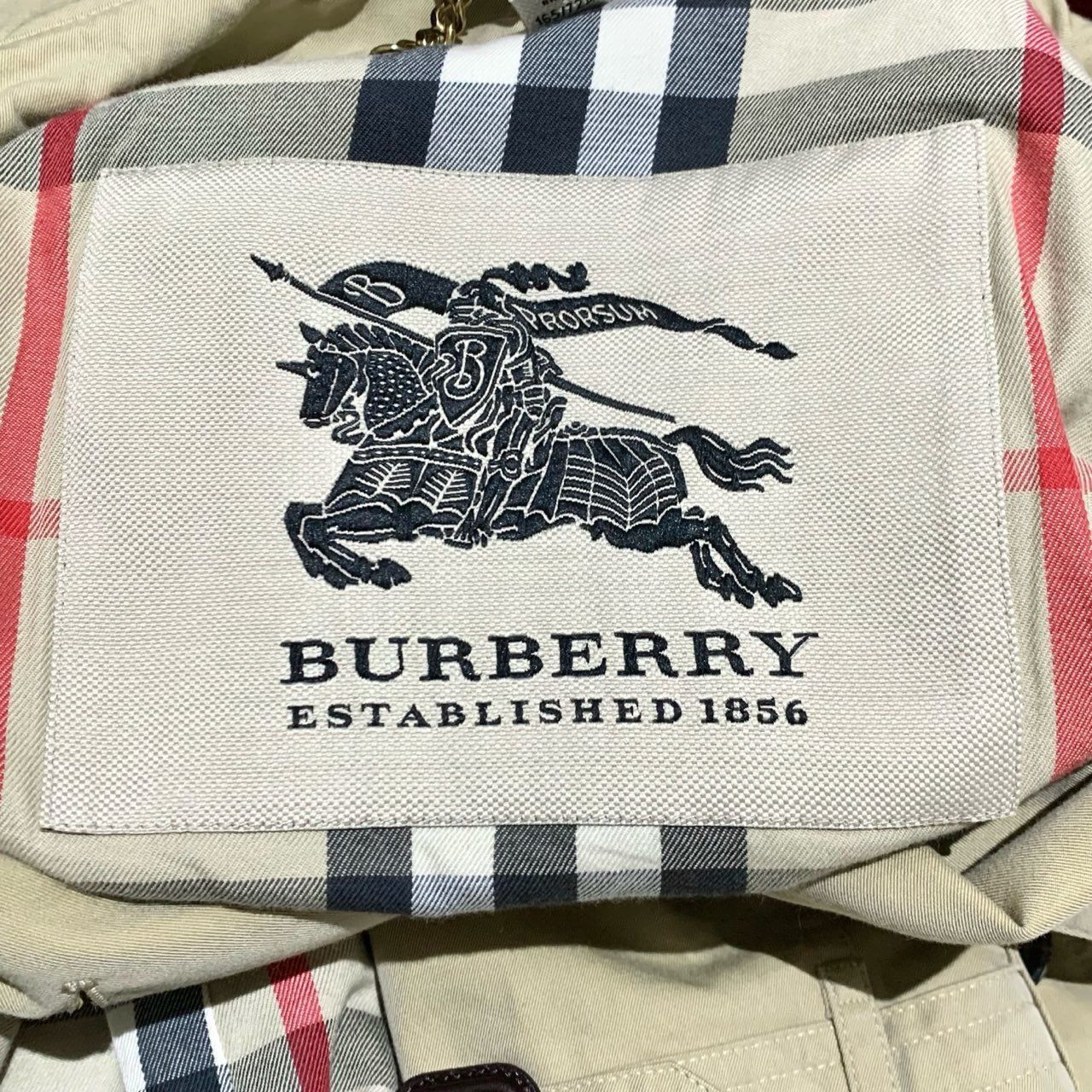 Burberry Burberry Womens Khaki Double-Breasted Trench Coat Size 34 Size XXS / US 00 / IT 34 - 3 Thumbnail