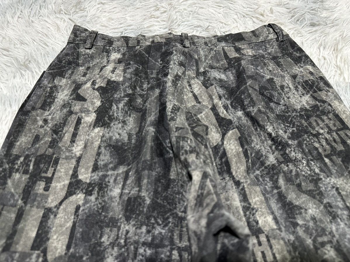 Japanese Brand 🔥Sick Y2K Japanese Poem Pants Vkei Goth Punk Size US 26 / EU 42 - 8 Thumbnail