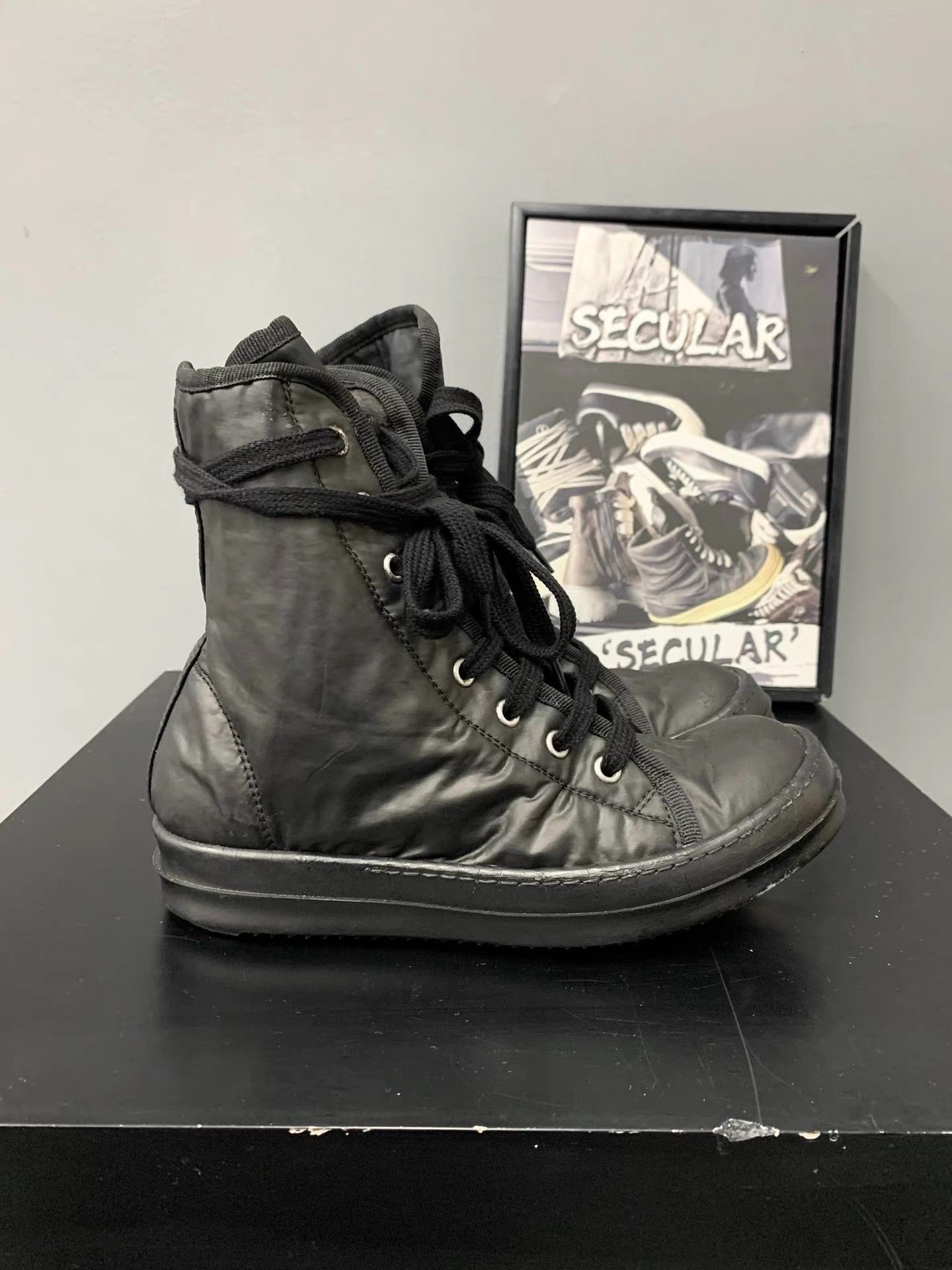 Rick Owens Rick Owens DRKSHDW Big Converse K34 Size US 5.5 / IT 35.5 - 3 Thumbnail