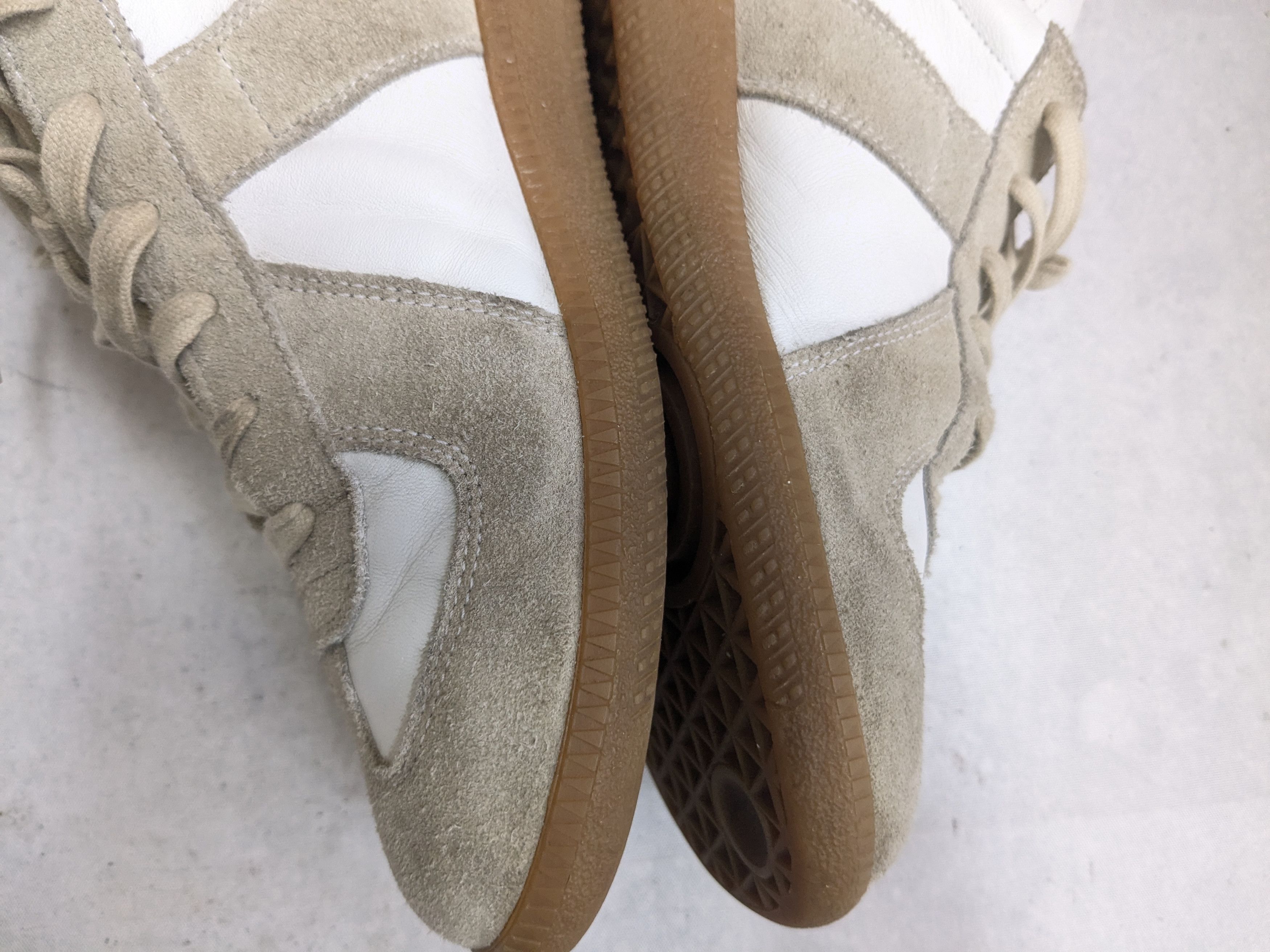 Maison Margiela Maison Margiela Replica GAT White Gray 8 41 Low Tops Gum Size US 8 / EU 41 - 10 Thumbnail
