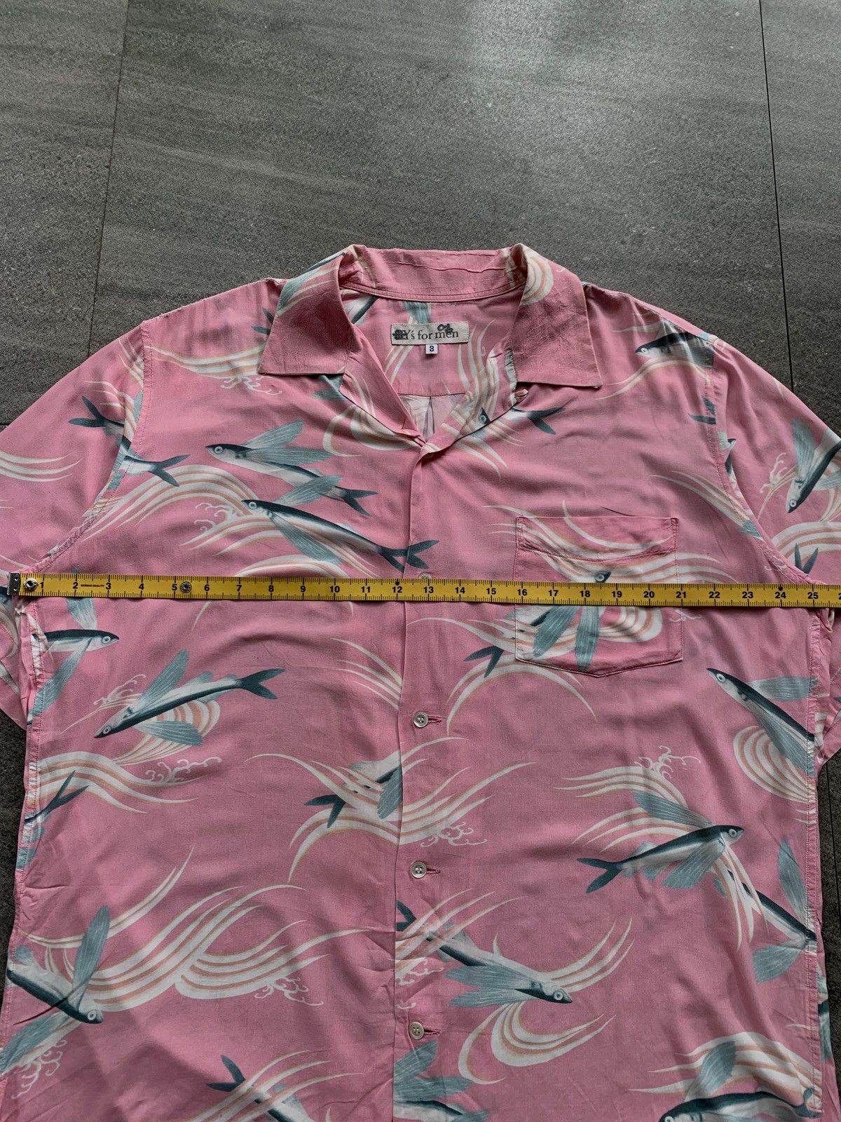 Yohji Yamamoto FREE TAX! Fish Hawaiian Relaxed Shirt Size US M / EU 48-50 / 2 - 9 Thumbnail