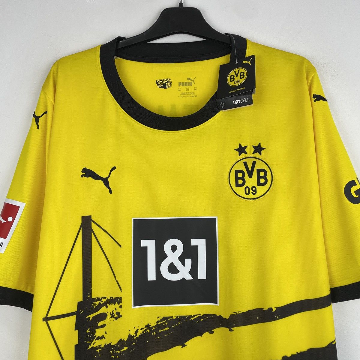 Puma Borussia Dortmund Home Puma Jersey Shirt 2023/2024 size 3XL Size US XXL / EU 58 / 5 - 2 Thumbnail