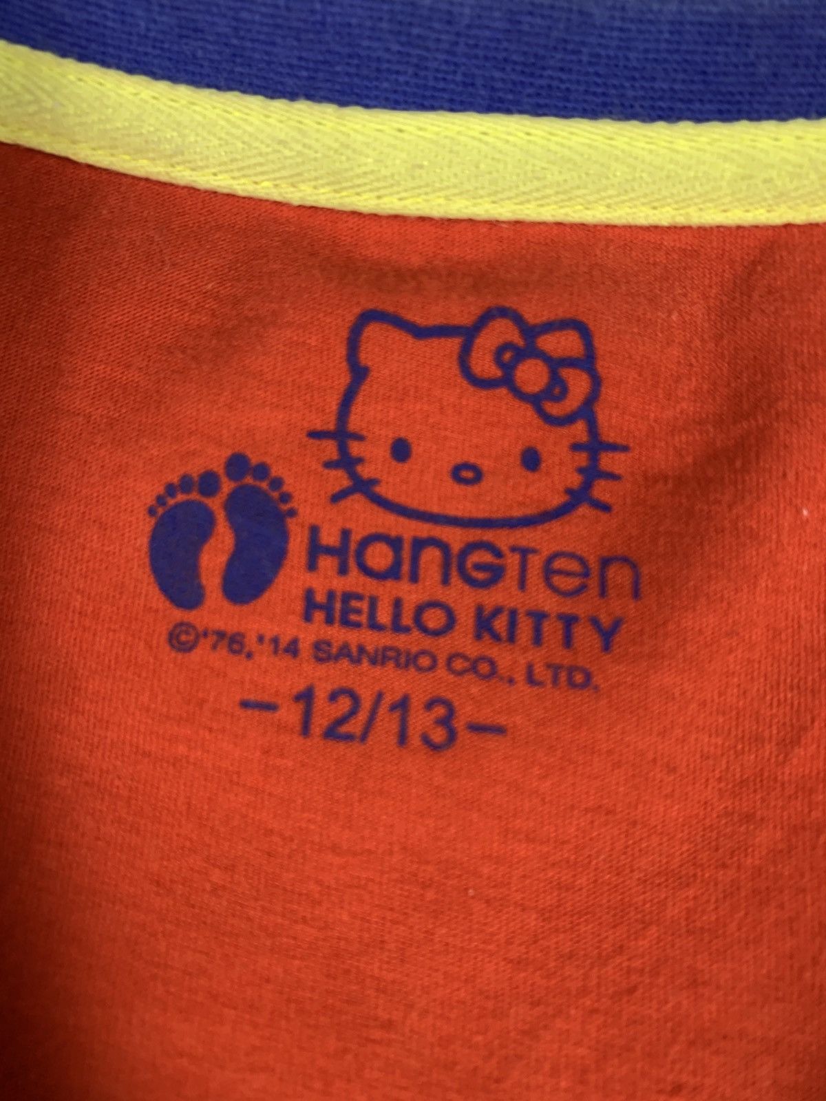 Anime Hello Kitty x Hang Ten Japan Multicolor Cute Icon Pic Top Size M / US 6-8 / IT 42-44 - 6 Thumbnail