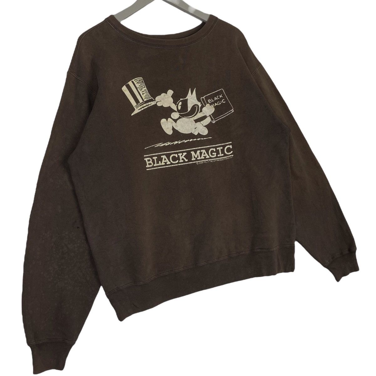 Other Vintage 80s Felix The Cat Crewneck Sweatshirt Brown Size M Size US M / EU 48-50 / 2 - 3 Thumbnail