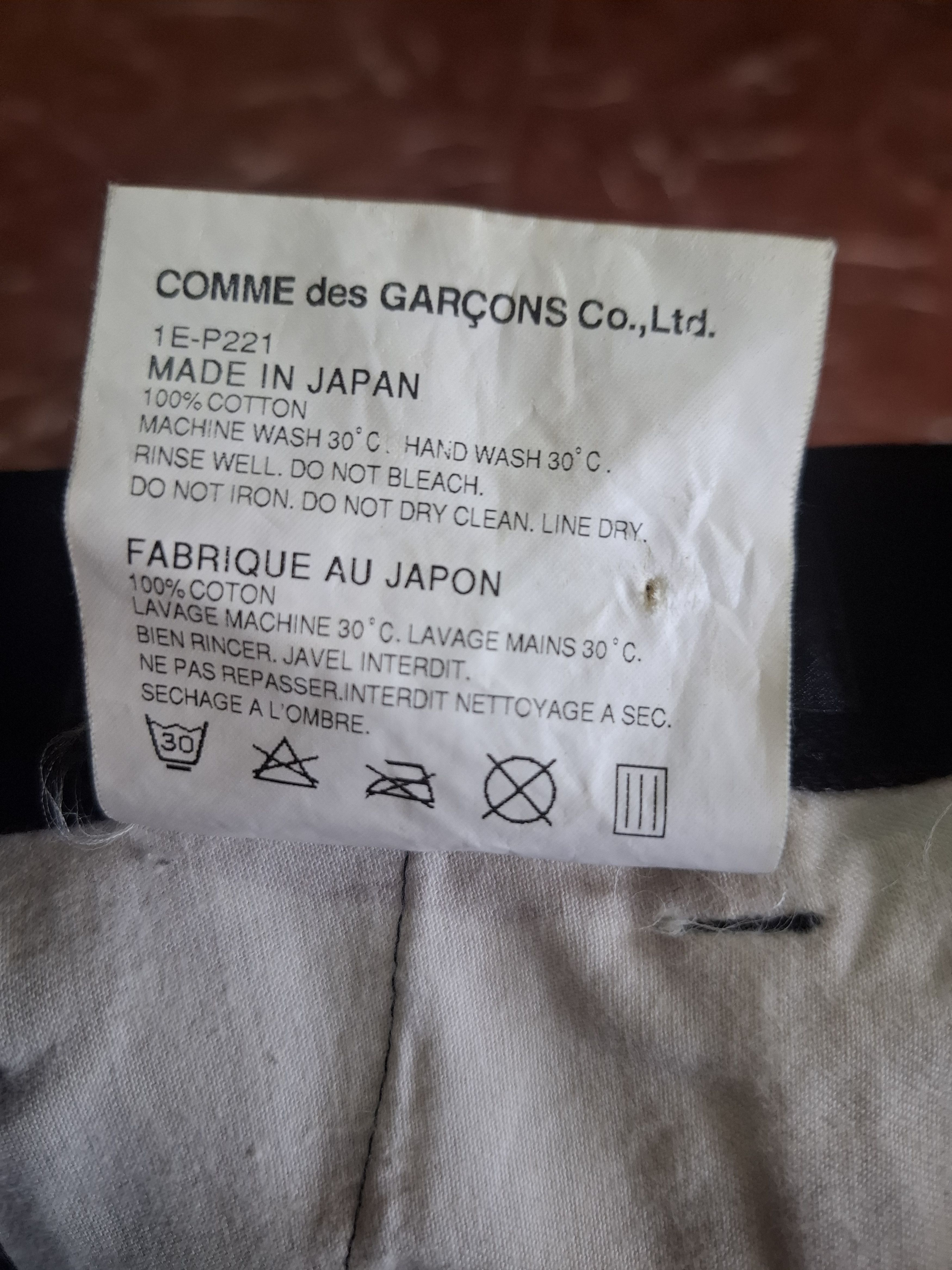 Comme des Garcons Black CDG black Size US 34 / EU 50 - 4 Thumbnail