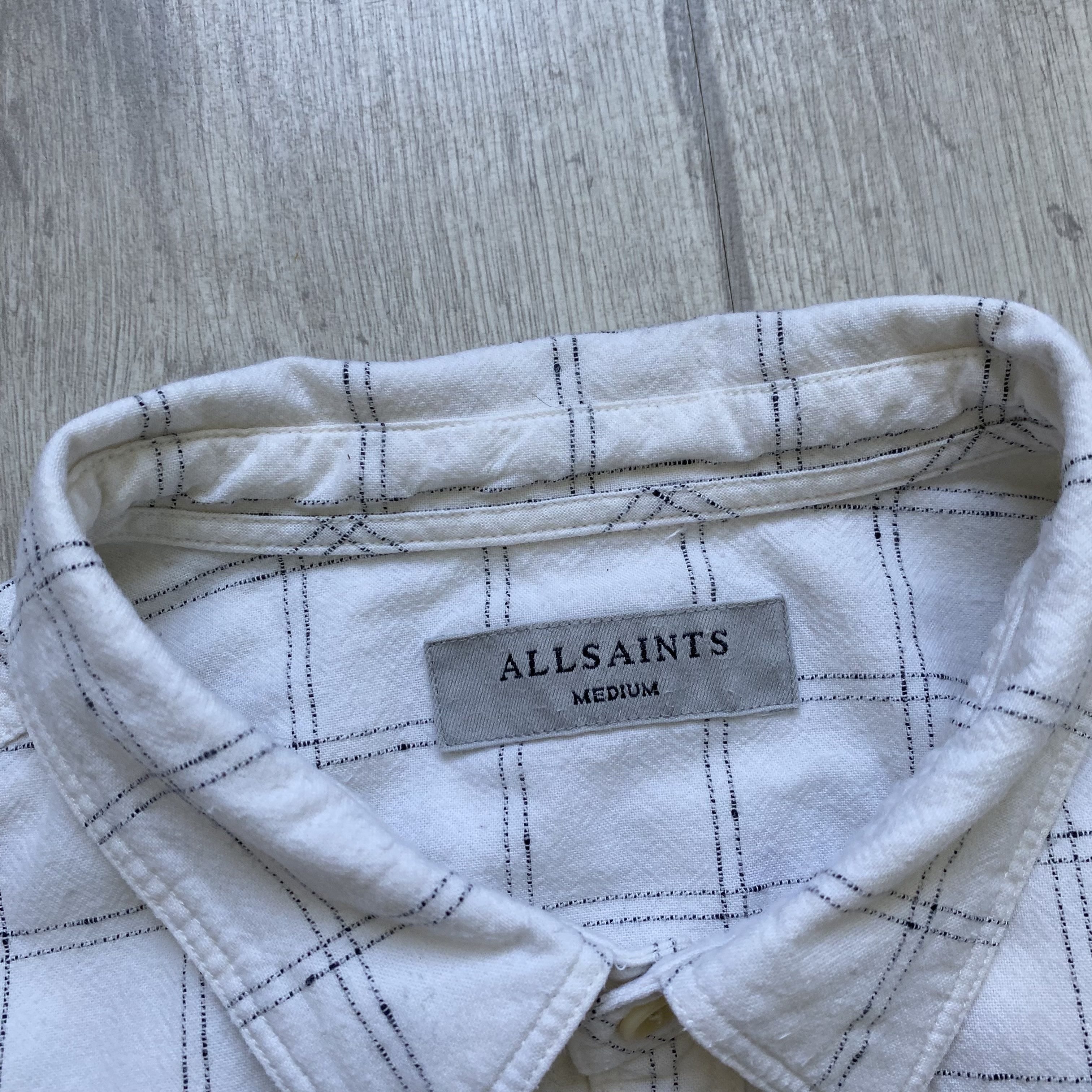 Allsaints 💛 Premium Allsaint flannel shirt button up Size US M / EU 48-50 / 2 - 6 Thumbnail